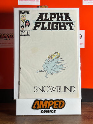 Alpha Flight #6 Marvel Comics Jan 1984 Snowblind