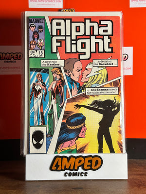 Alpha Flight #18 Marvel Comics Jan 1985