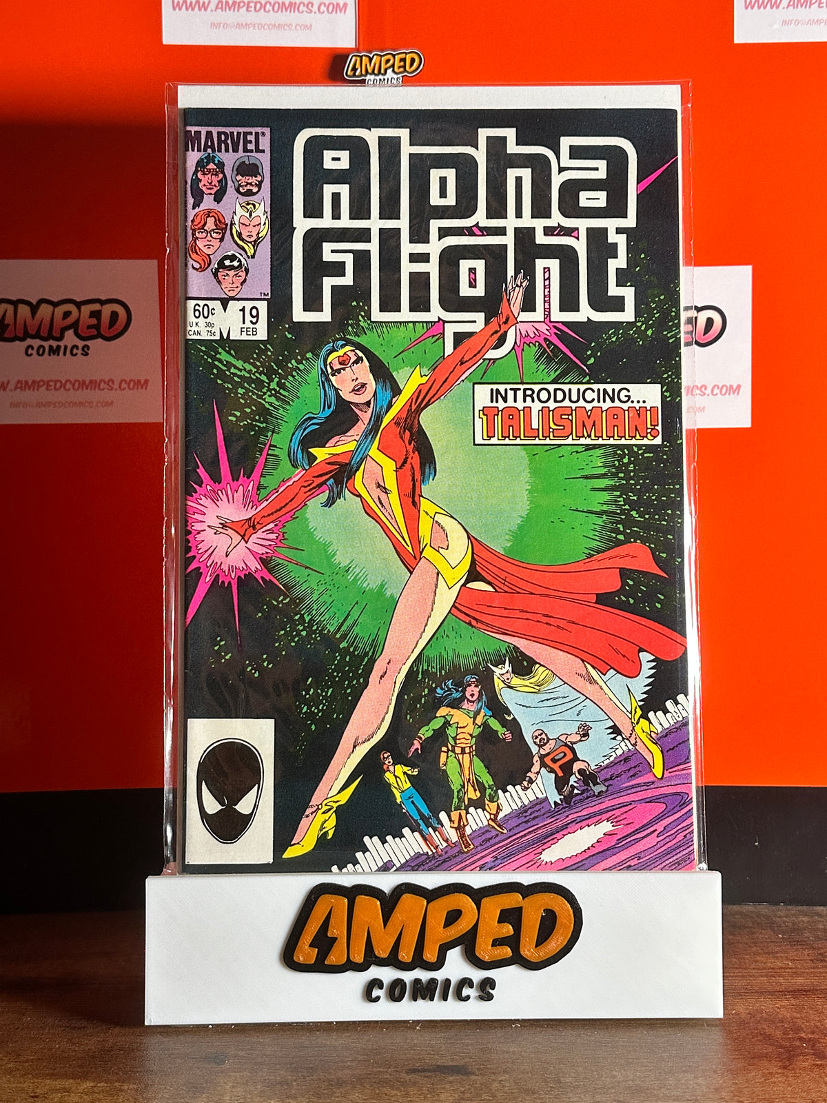 Alpha Flight #19 Marvel Comics Feb (Introducing Talisman!)