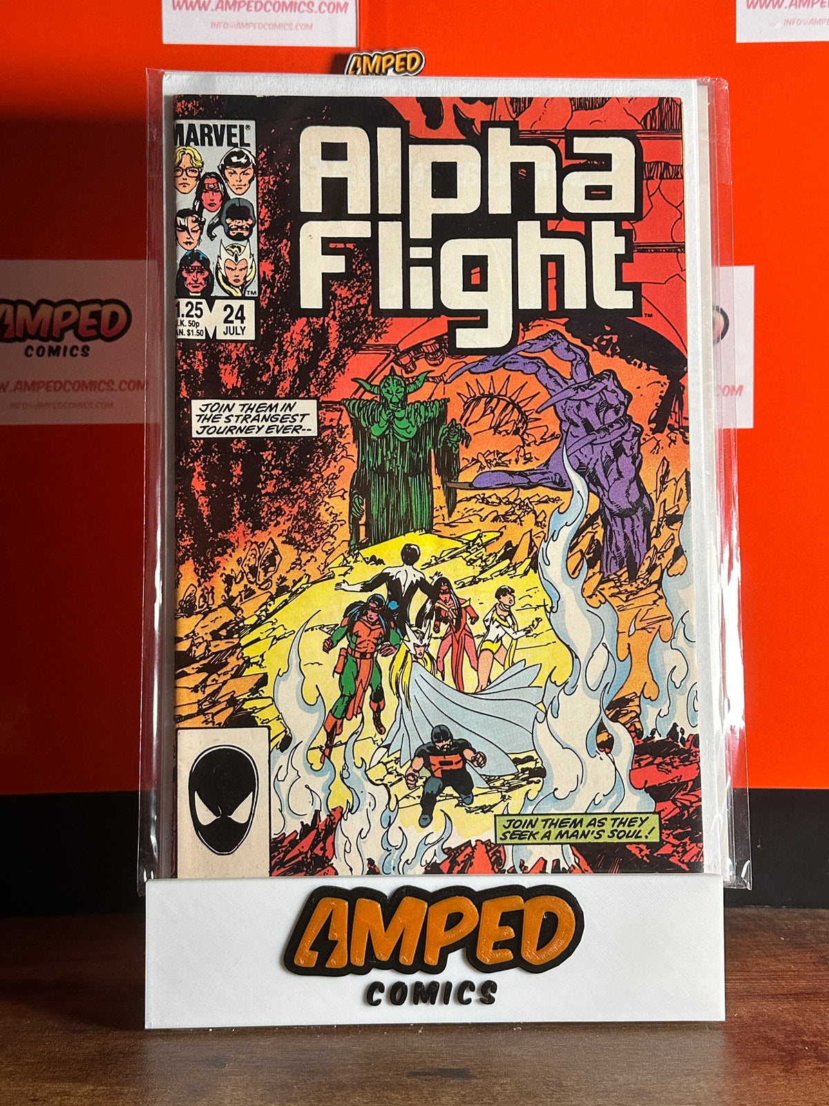 Alpha Flight #24 Marvel Comics July 1985