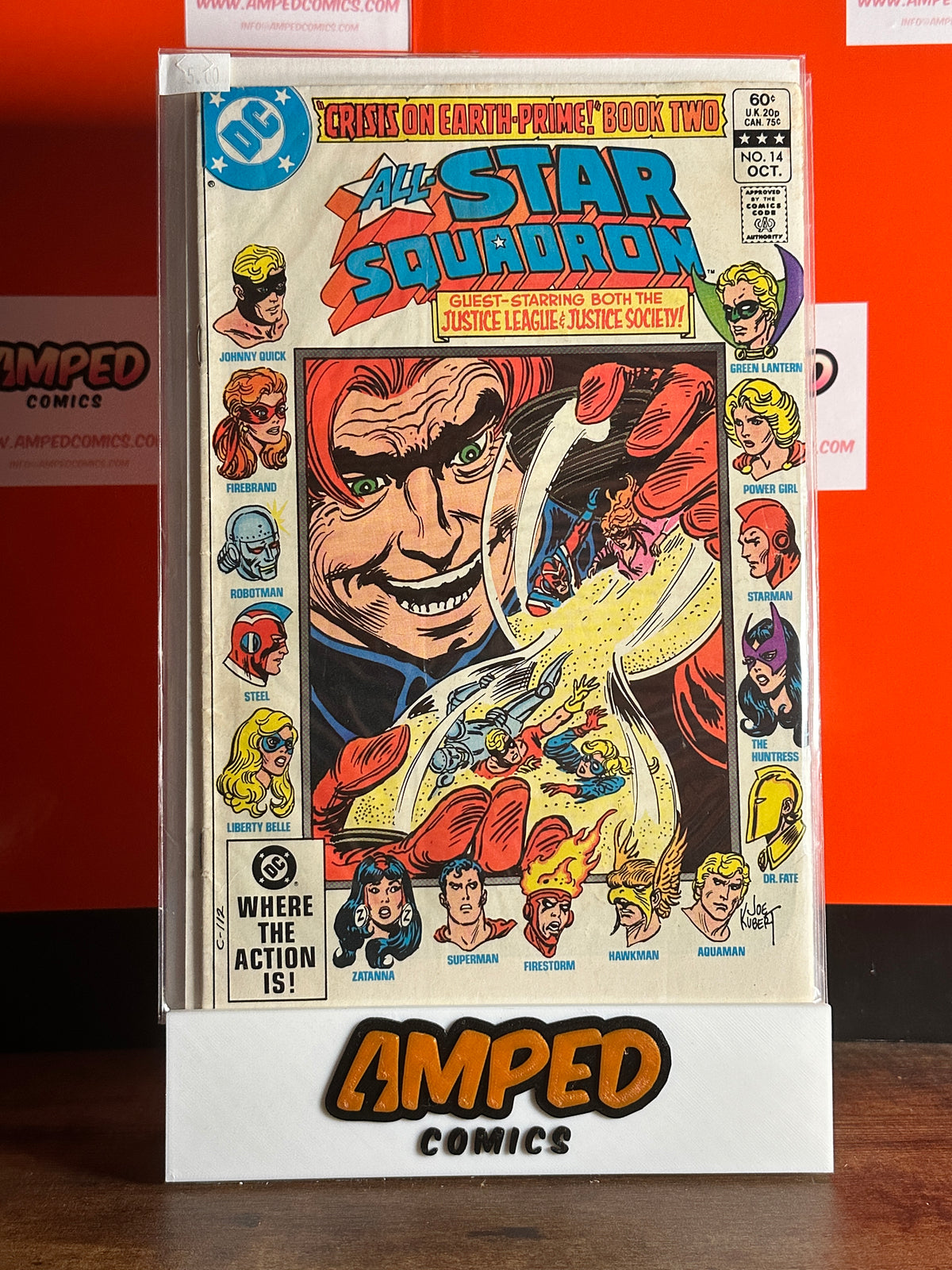 All-Star Squadron #14 DC Comics 1982 Crisis on Earth-Prime Book Two