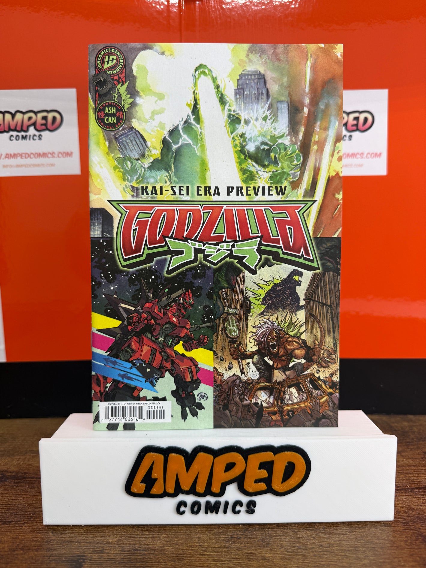 Godzilla Kai-Sei Era Preview Ashcan IDW Comics & Entertainment