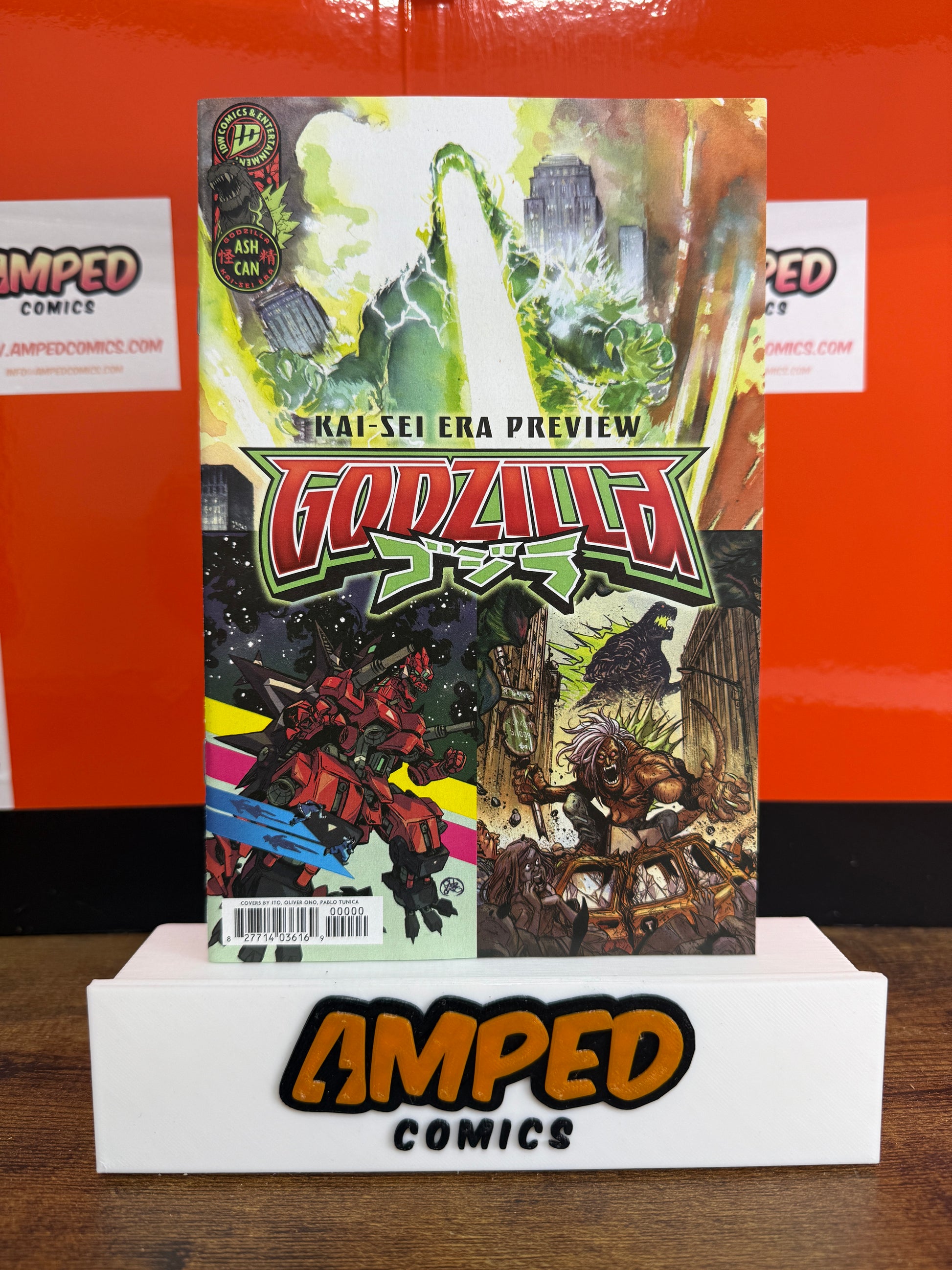 Godzilla Kai-Sei Era Preview Ashcan IDW Comics & Entertainment