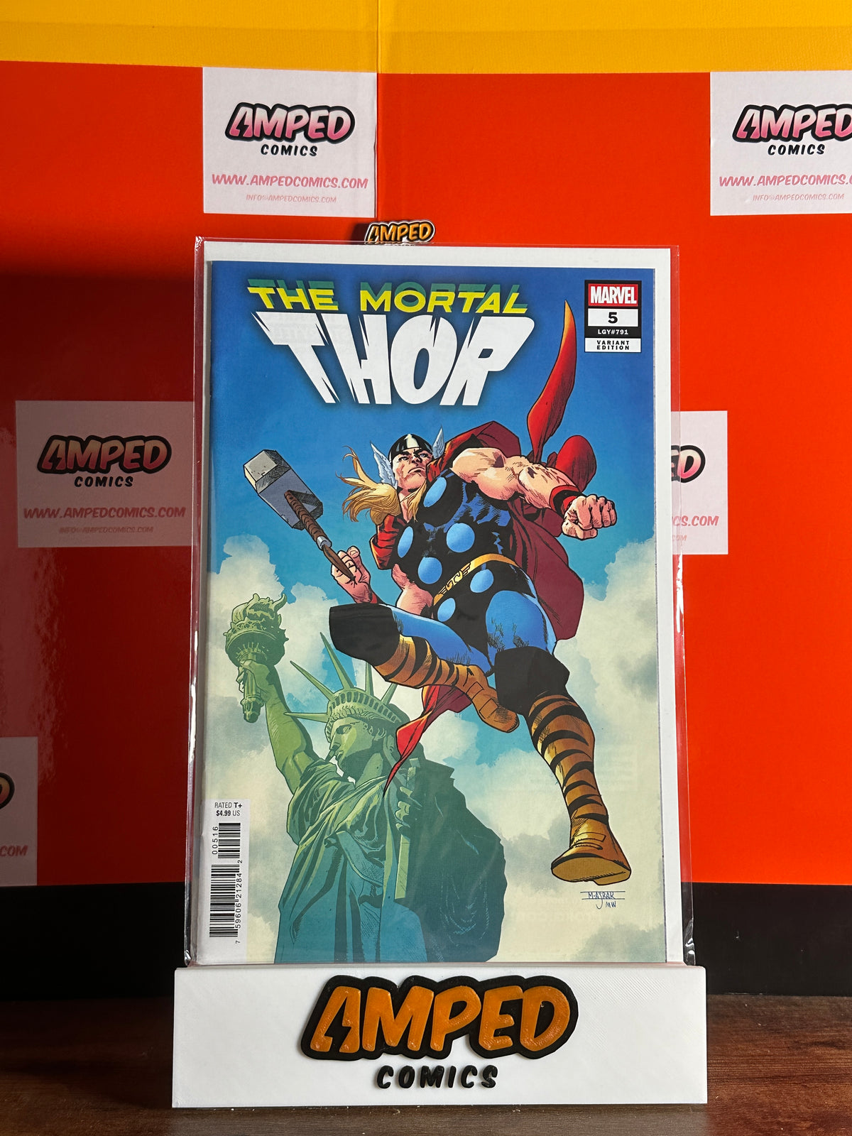 Mortal Thor #5 1:25 Asrar Marvel Variant Edition LGY#791