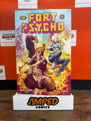 Fort Psycho #1 Oni Press Matt Kindt Brian Hurtt CVR B LAROSSA VARIANT