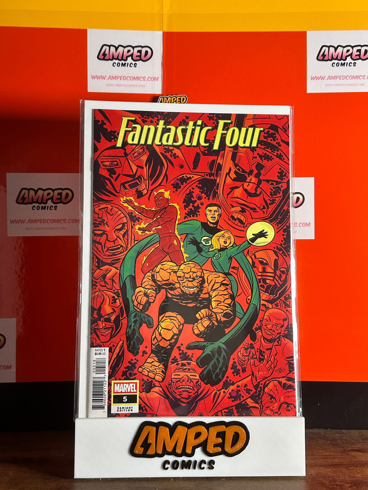 FANTASTIC FOUR #5 (2025) 1:25 MICHAEL CHO VARIANT Marvel Variant Edition