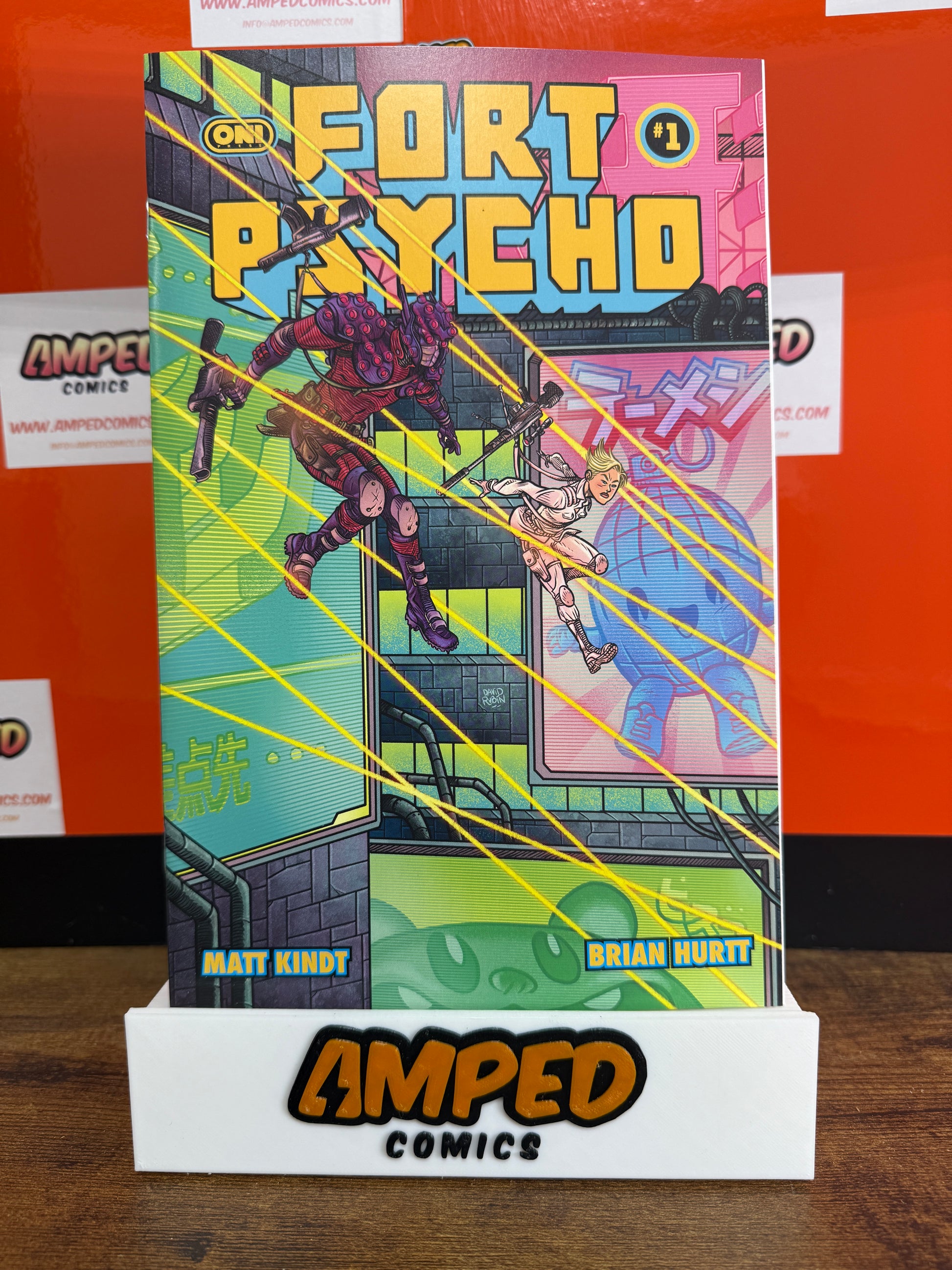 Fort Psycho # 1 1:10 Rubin Variant Cover G