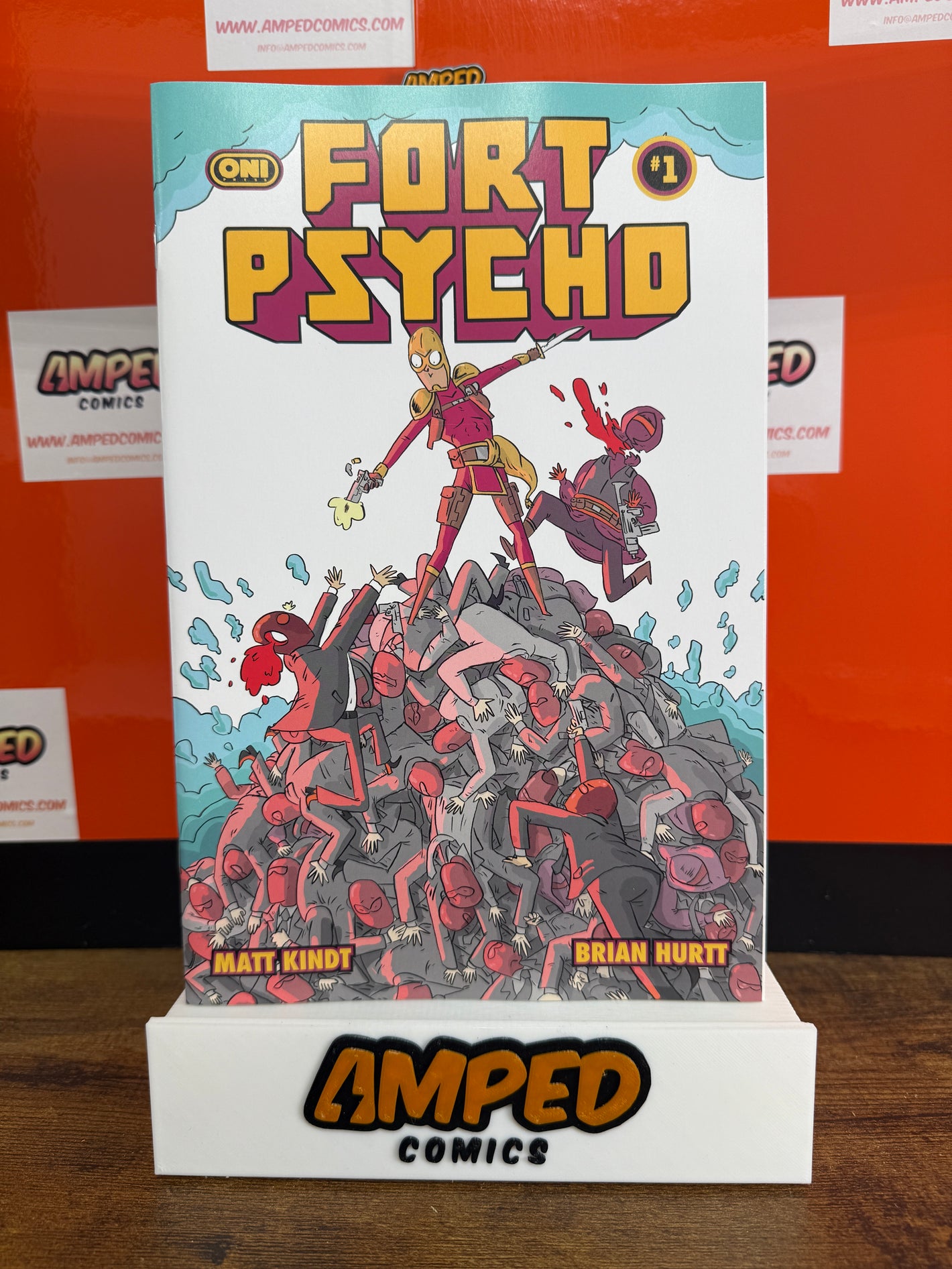 Fort Psycho #1 Oni Press Matt Kindt & Brian Hurtt CVR D STARKS VARIANT