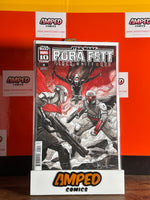 Star Wars: Boba Fett -Black, White & Red #4 Marvel 1:25 Ratio Wachter Variant 