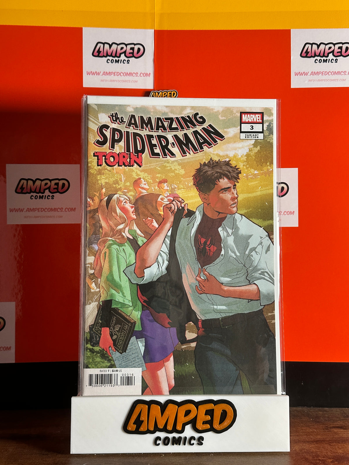 Amazing Spider-man Torn #3 Rare Parel 1:25 variant