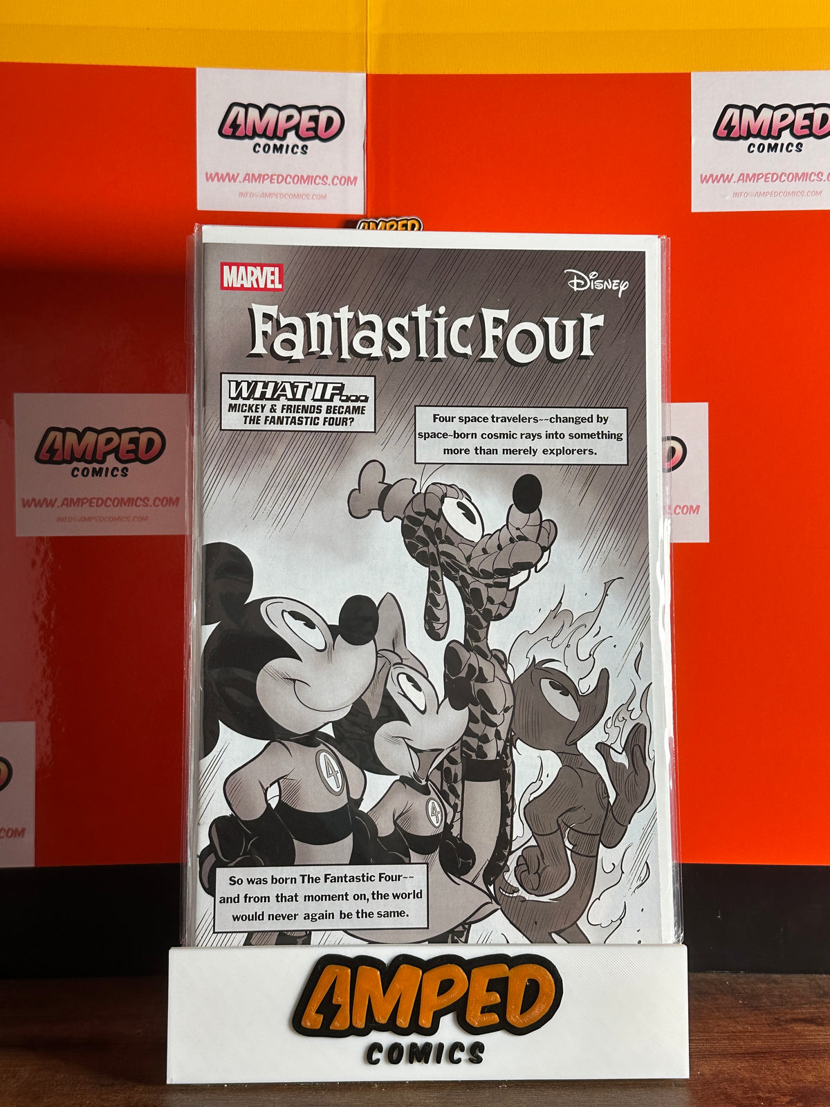 Fantastic Four #6 Ivan Bigarella 1:100 Incentive B&W Disney Variant Marvel 2026