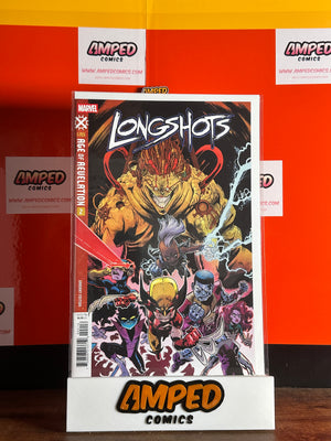 LONGSHOTS #2 (2025)- 1:25 SCOTT HEPBURN VARIANT- AGE OF REVELATION- MARVEL