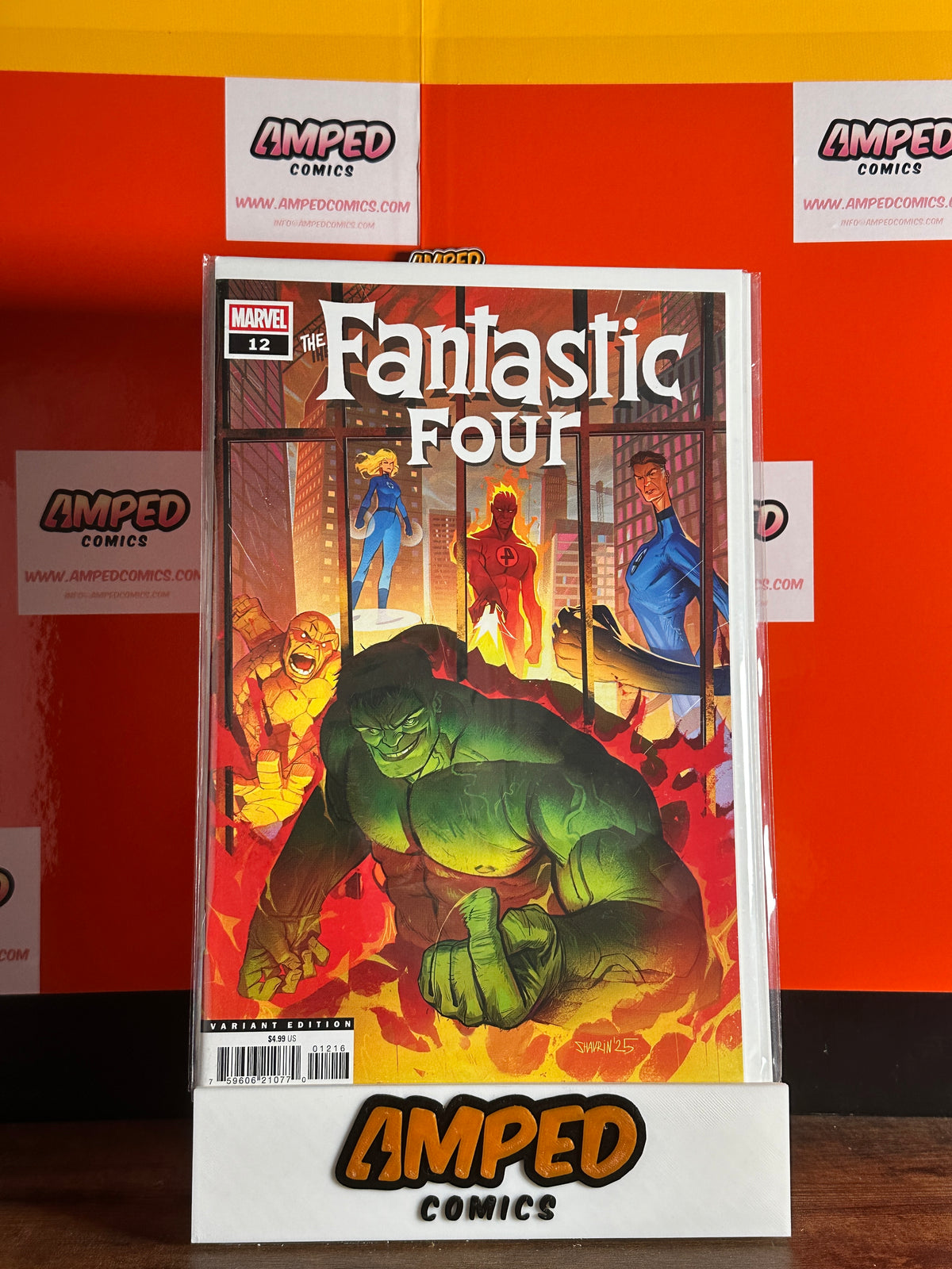 Fantastic Four #12 Facsimile Marvel Comics 2026 Ivan Shavrin 1:25 Variant
