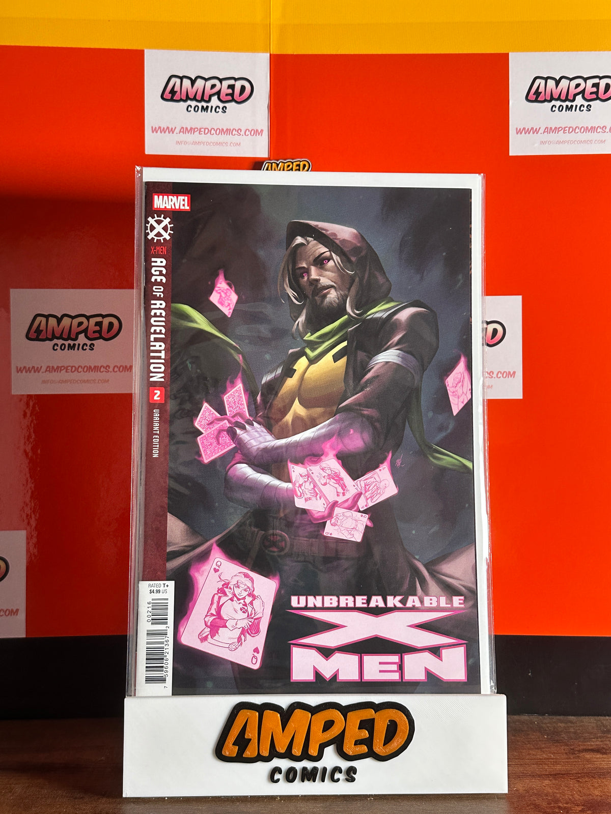 Unbreakable X-Men #2 1:25 Ejikure Variant Age of Revelation Marvel Gambit