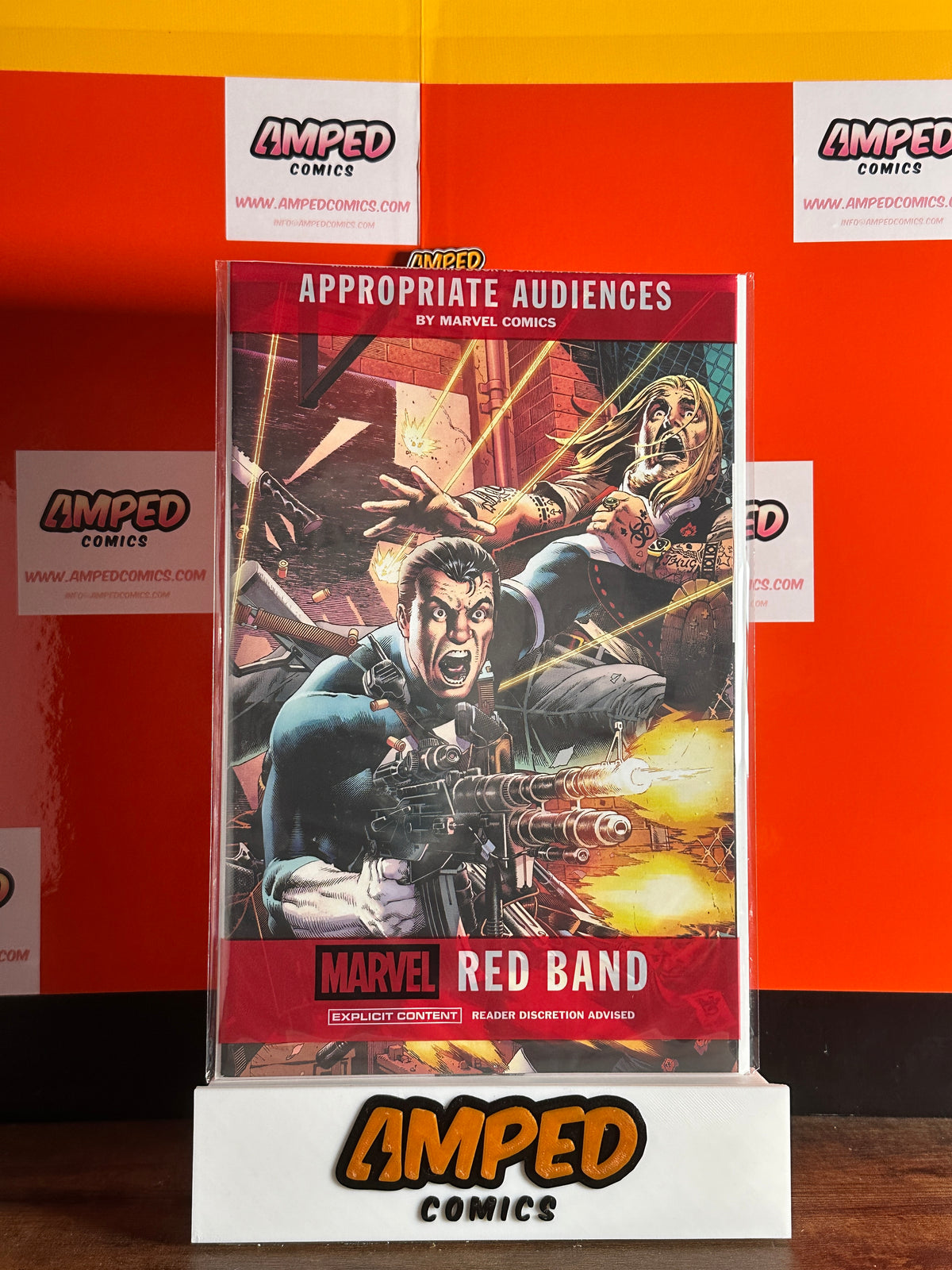 Punisher Red Band #2 2nd Print 1:25 Siqueira Virgin Variant Marvel 2025 SEALED