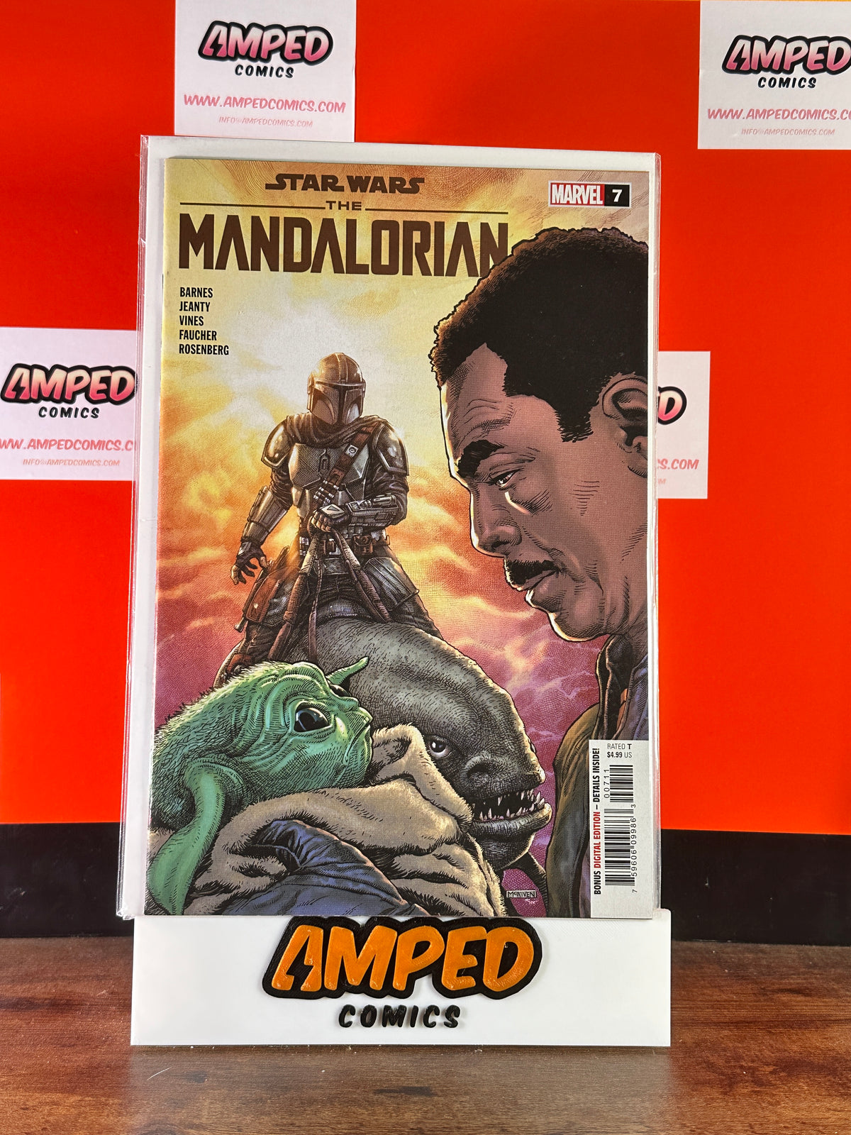 Star Wars: The Mandalorian #7 (2023) Marvel Comics Rodney Barnes