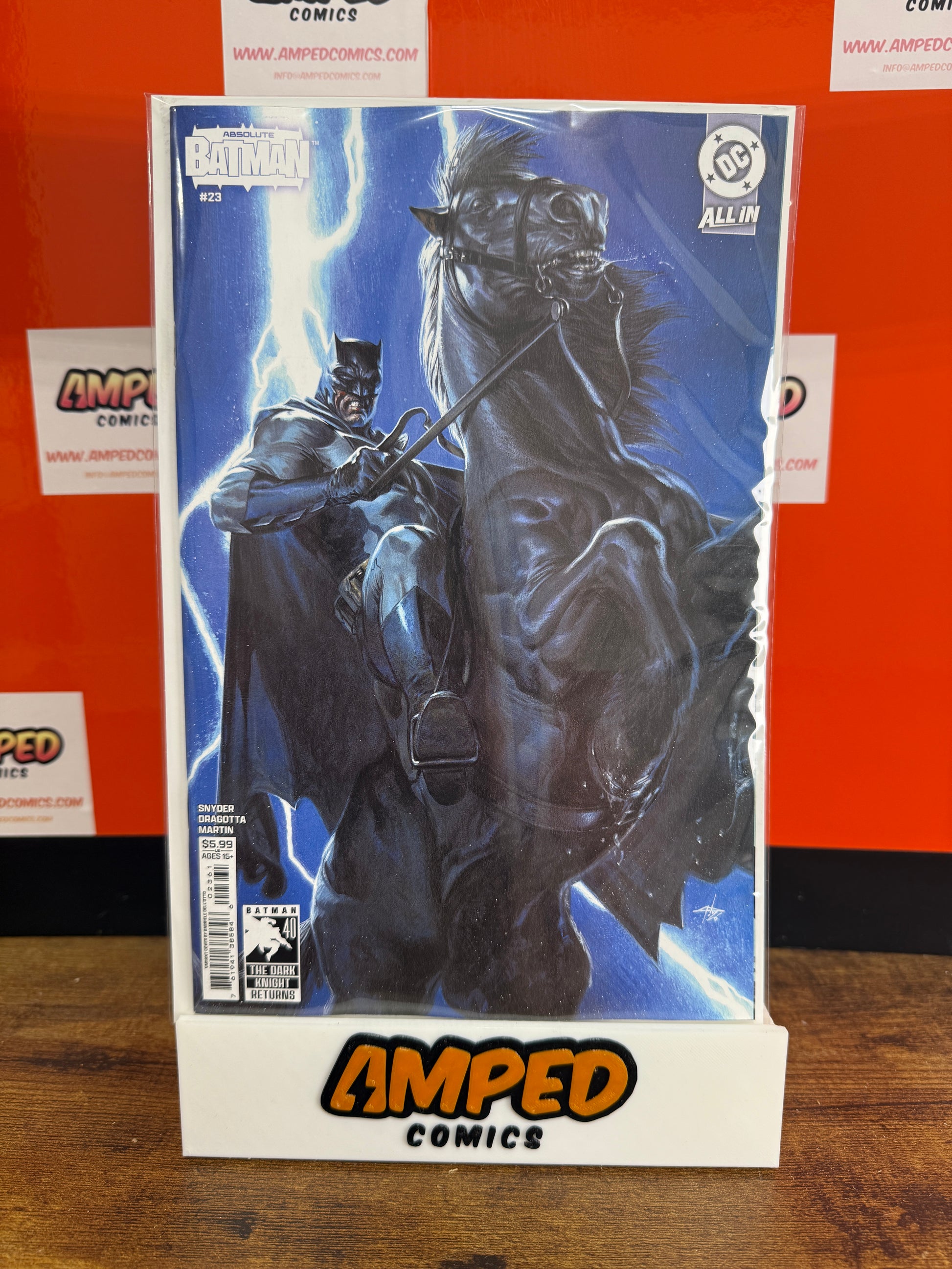 ABSOLUTE BATMAN #23 DELL 'OTTO DARK KNIGHT RETURNS 40TH ANNIVERSARY VARIANT