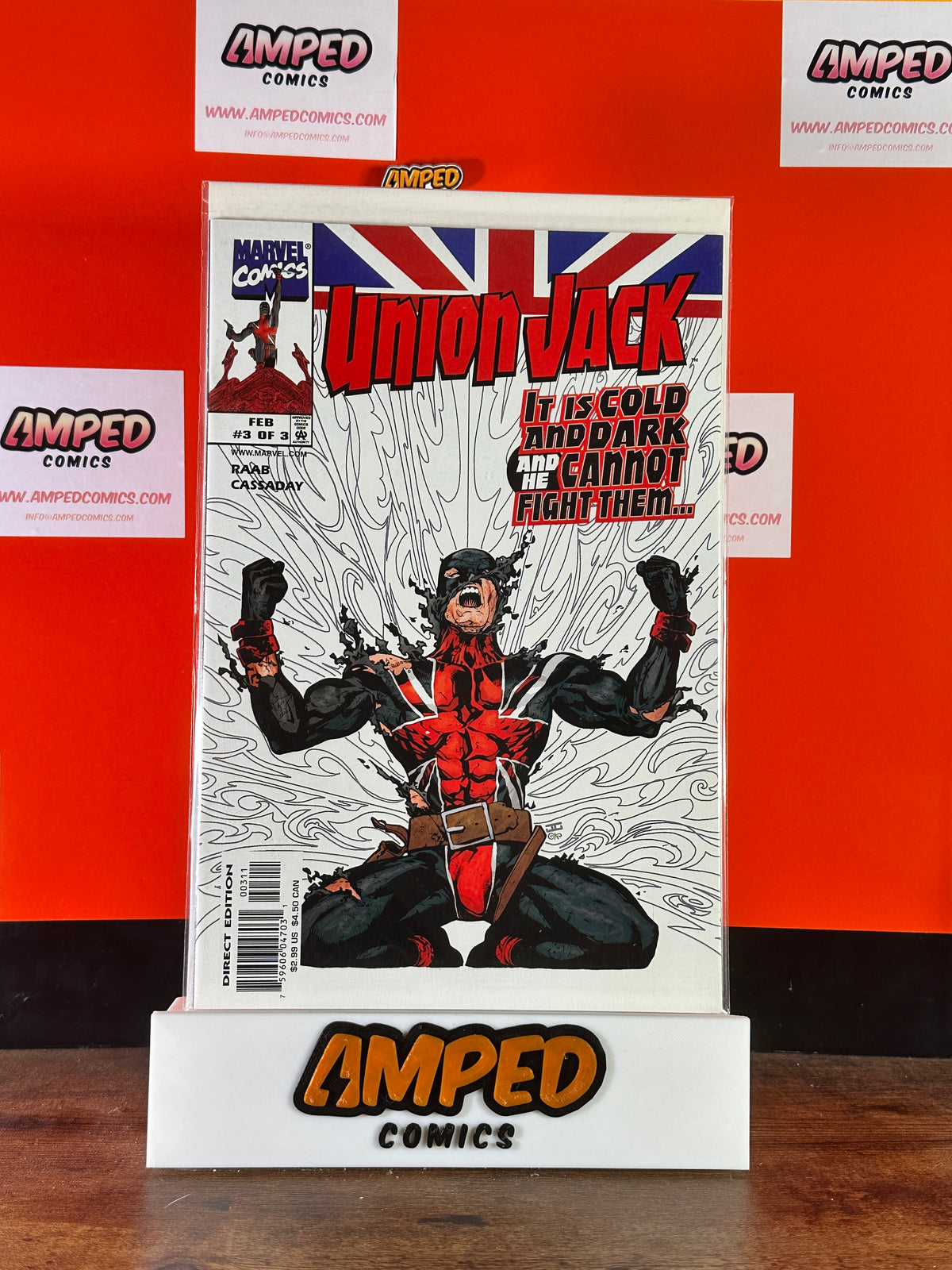 Union Jack #3 (1999) Marvel Comics Ben Raab