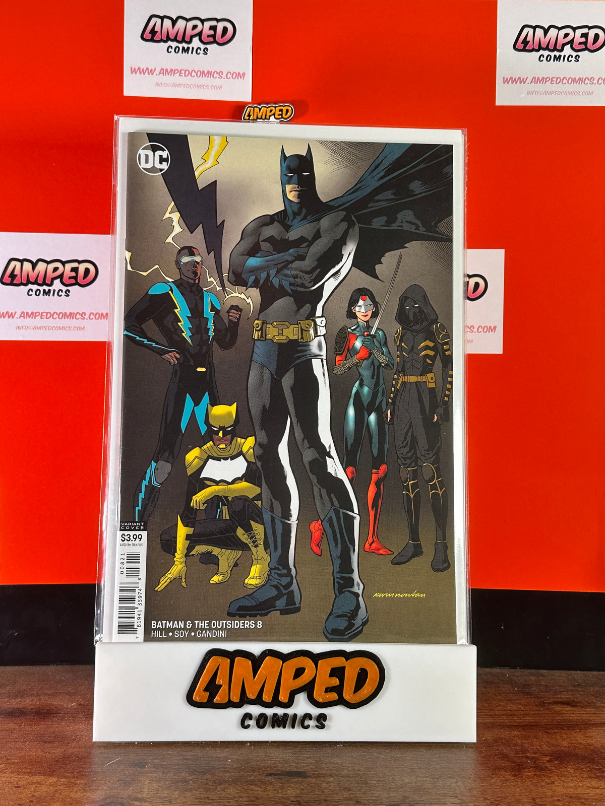 Batman & the Outsiders #8 DC Comics Variant Cover