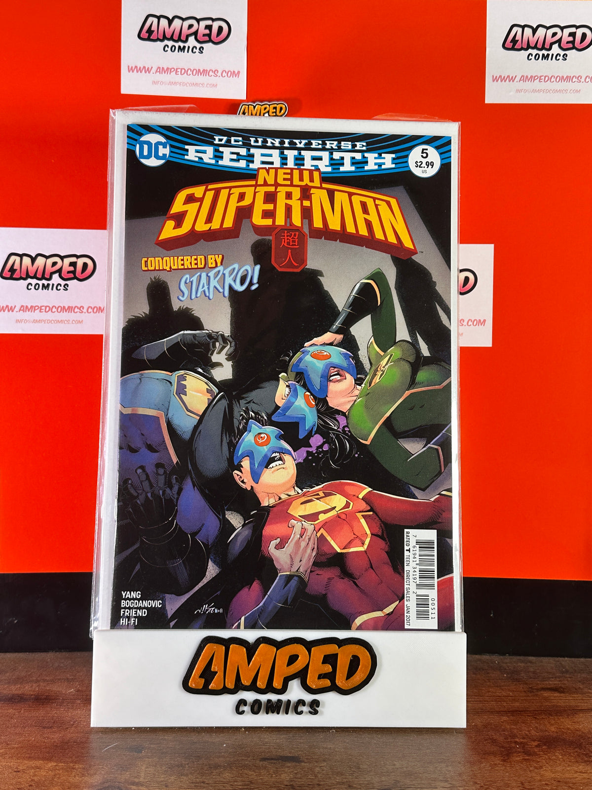 New Super-Man #5 DC Comics DC Universe Rebirth (Jan 2017)