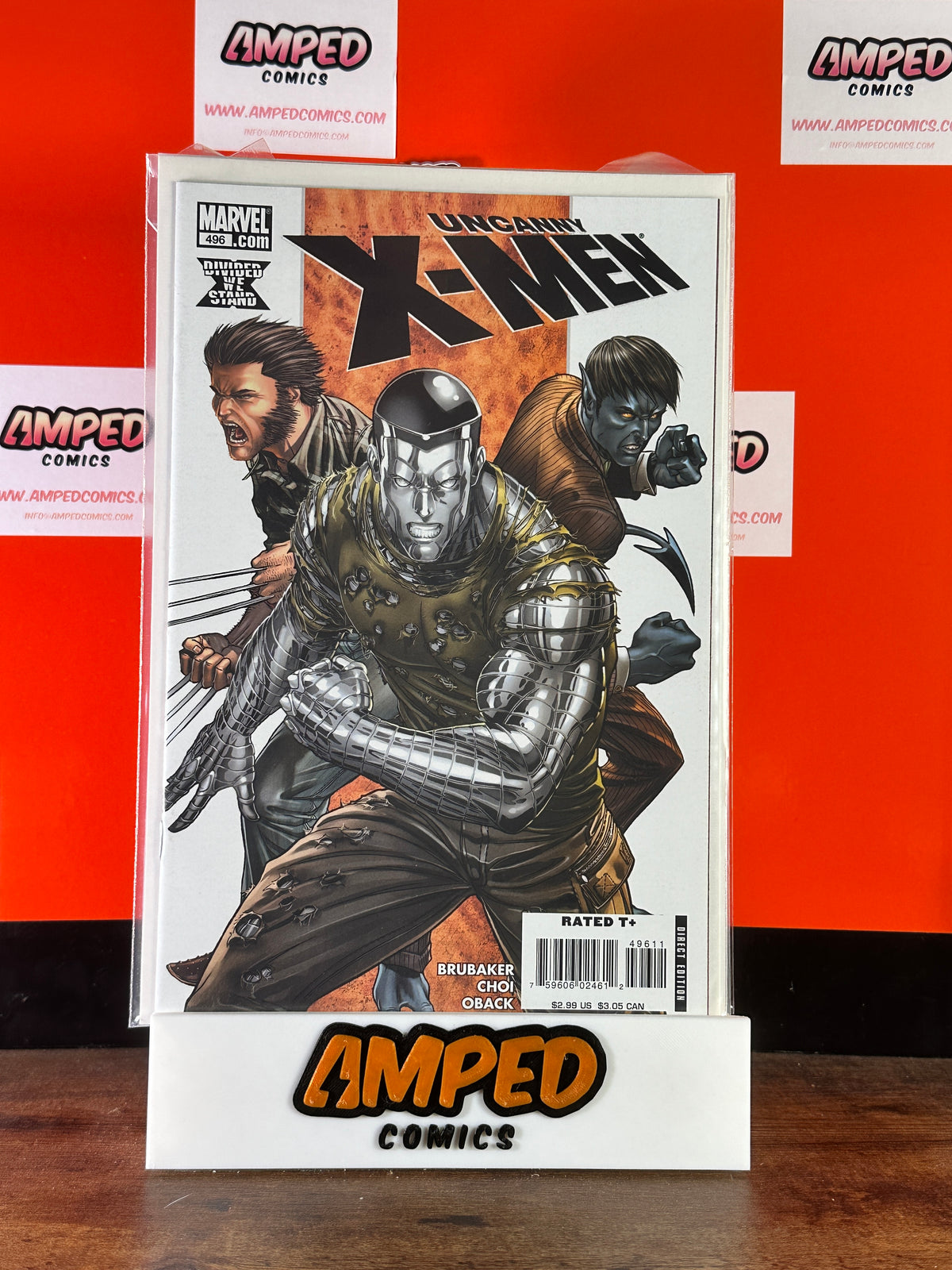 Uncanny X-Men #496 Marvel Comics (2008) Divided We Stand