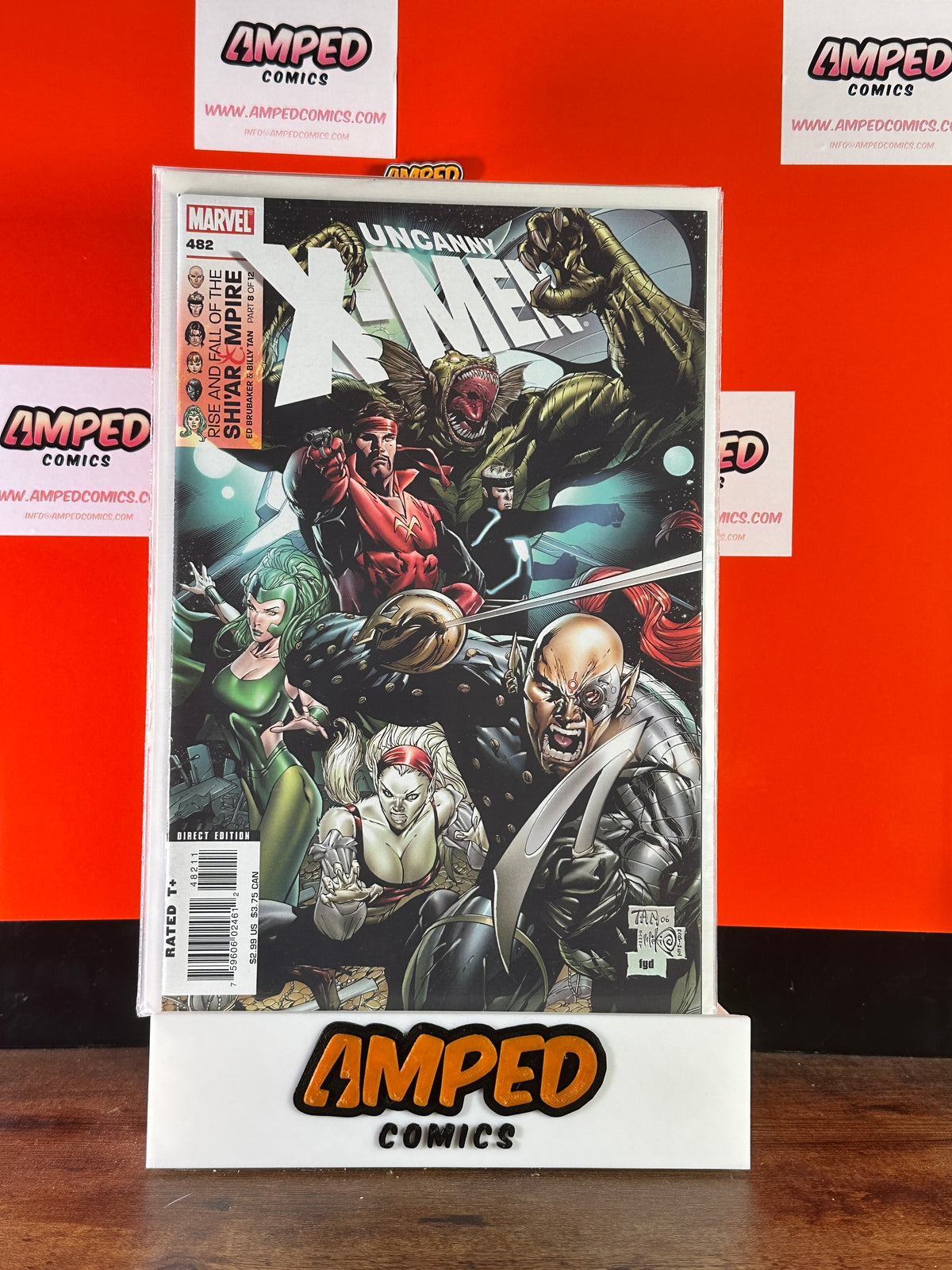 Uncanny X-Men #482 Marvel Comics Direct Edition