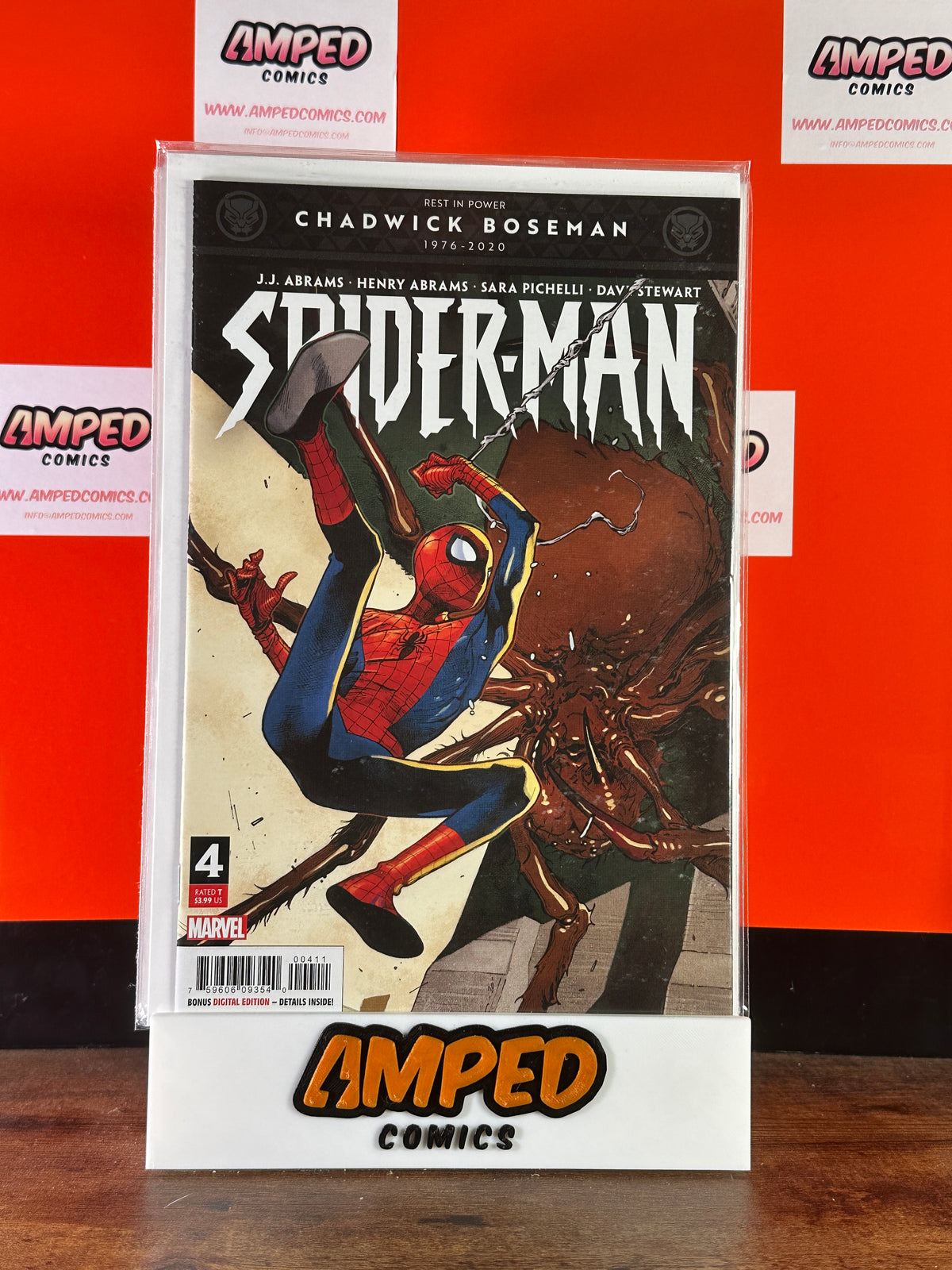 Spider-Man #4 Marvel Comics J.J. Abrams Sara Pichelli (2020)
