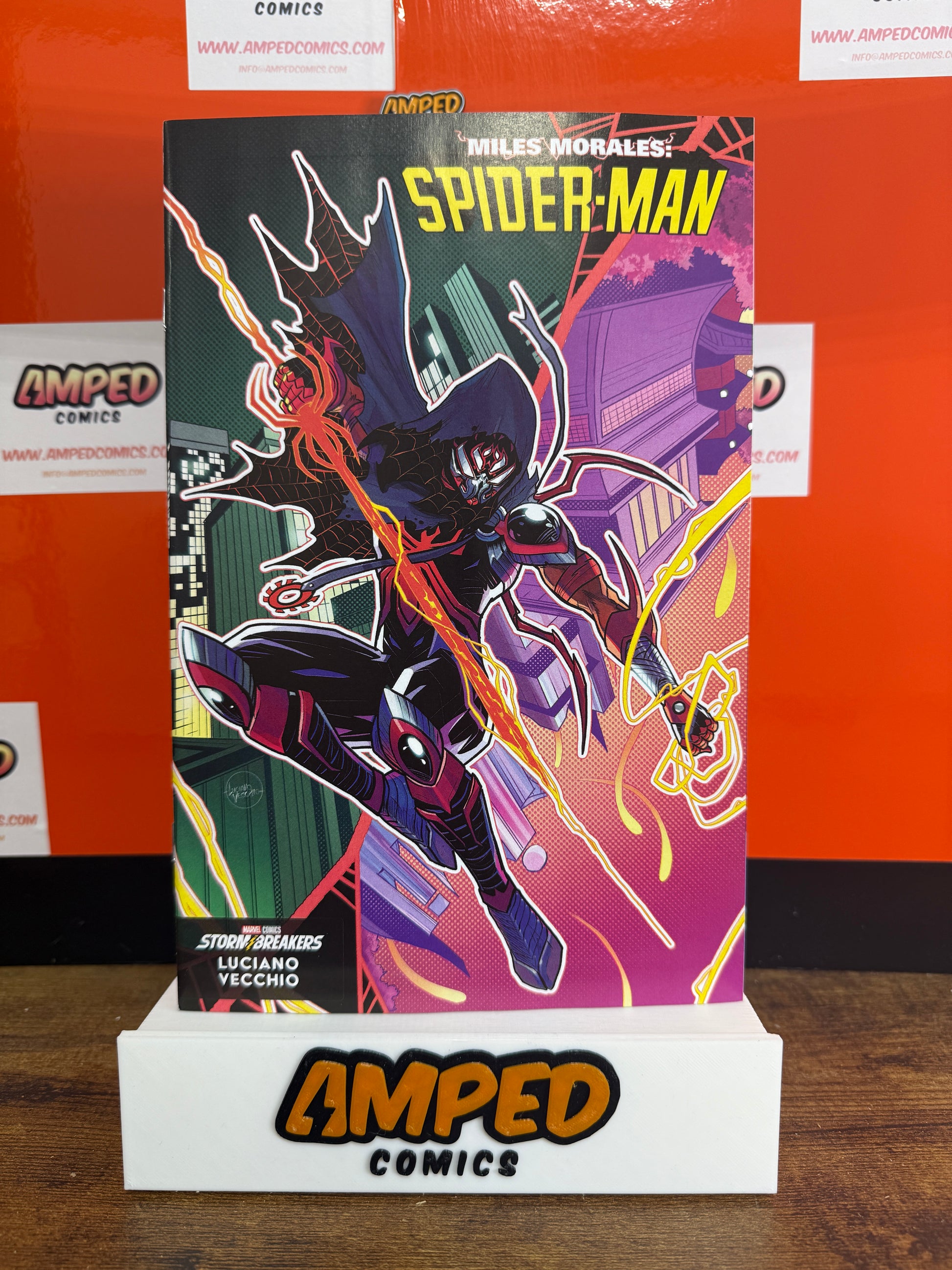 MILES MORALES: SPIDER-MAN #1 LUCIANO VECCHIO ISEKAI VARIANT