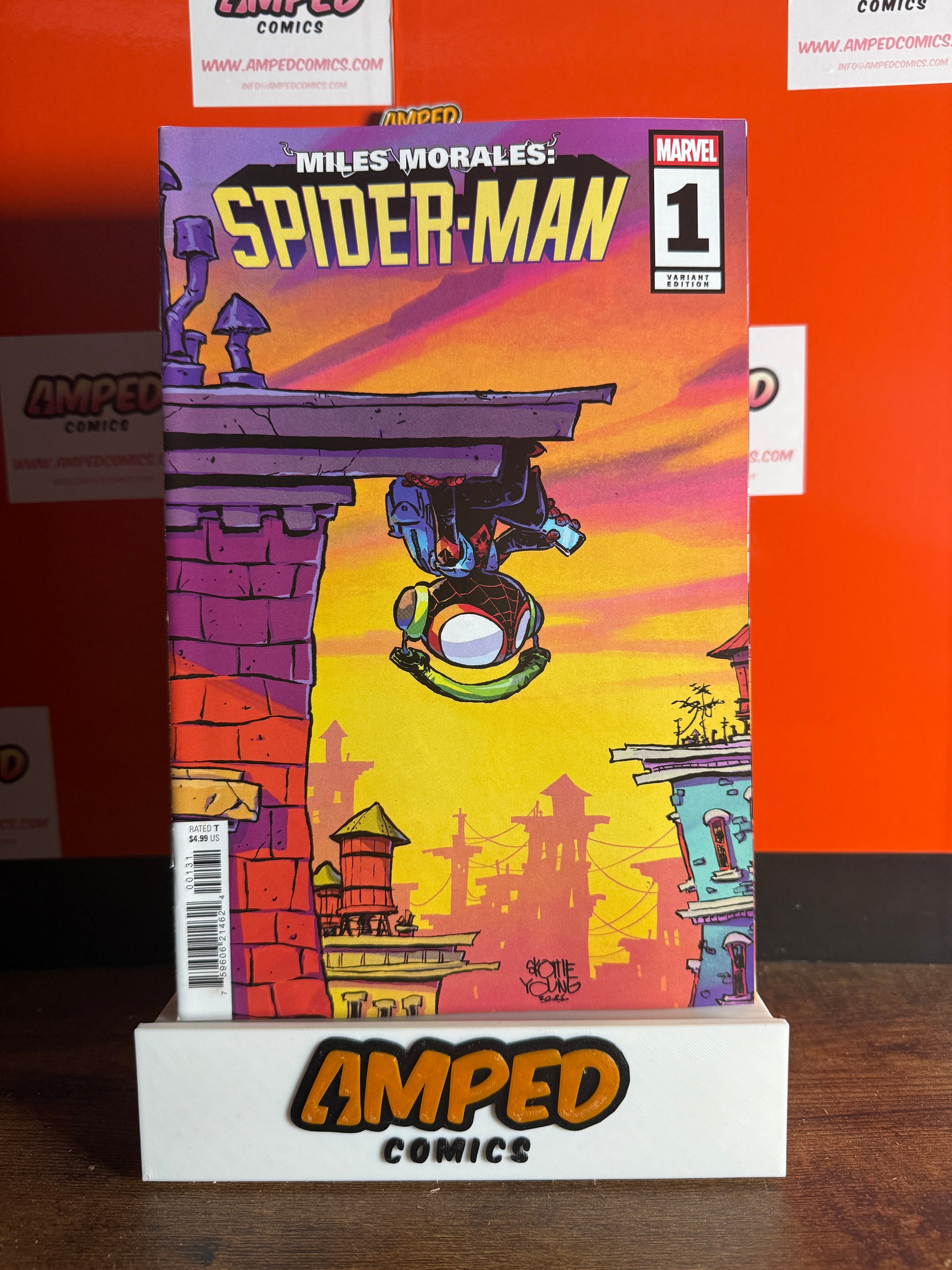 MILES MORALES: SPIDER-MAN #1 SKOTTIE YOUNG VARIANT
