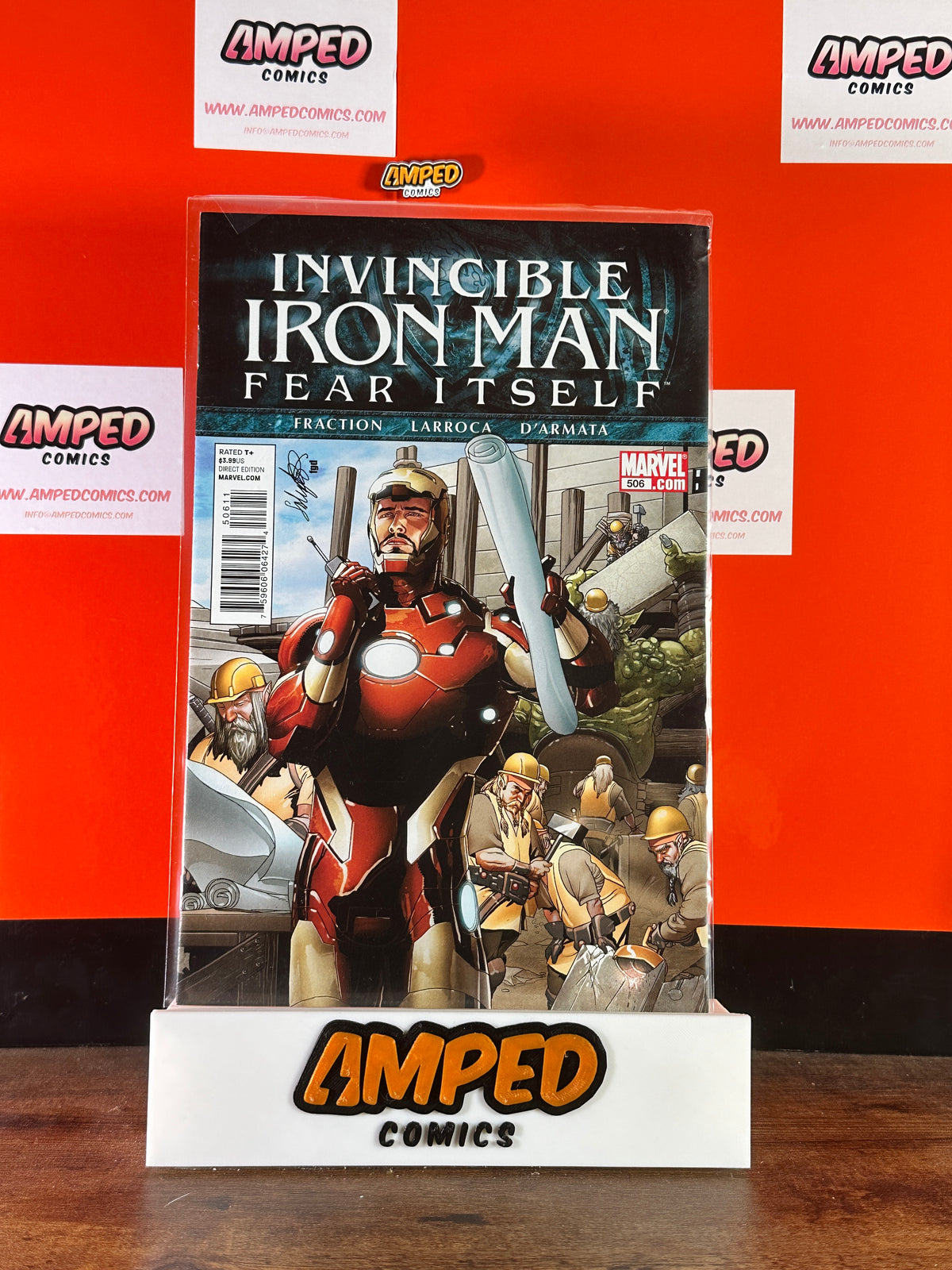 Invincible Iron Man #506 Marvel Comics Fear Itself (2011)