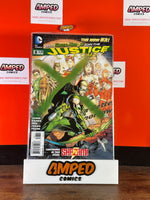 Justice League #8 DC Comics (2012) The New 52 Green Arrow cover