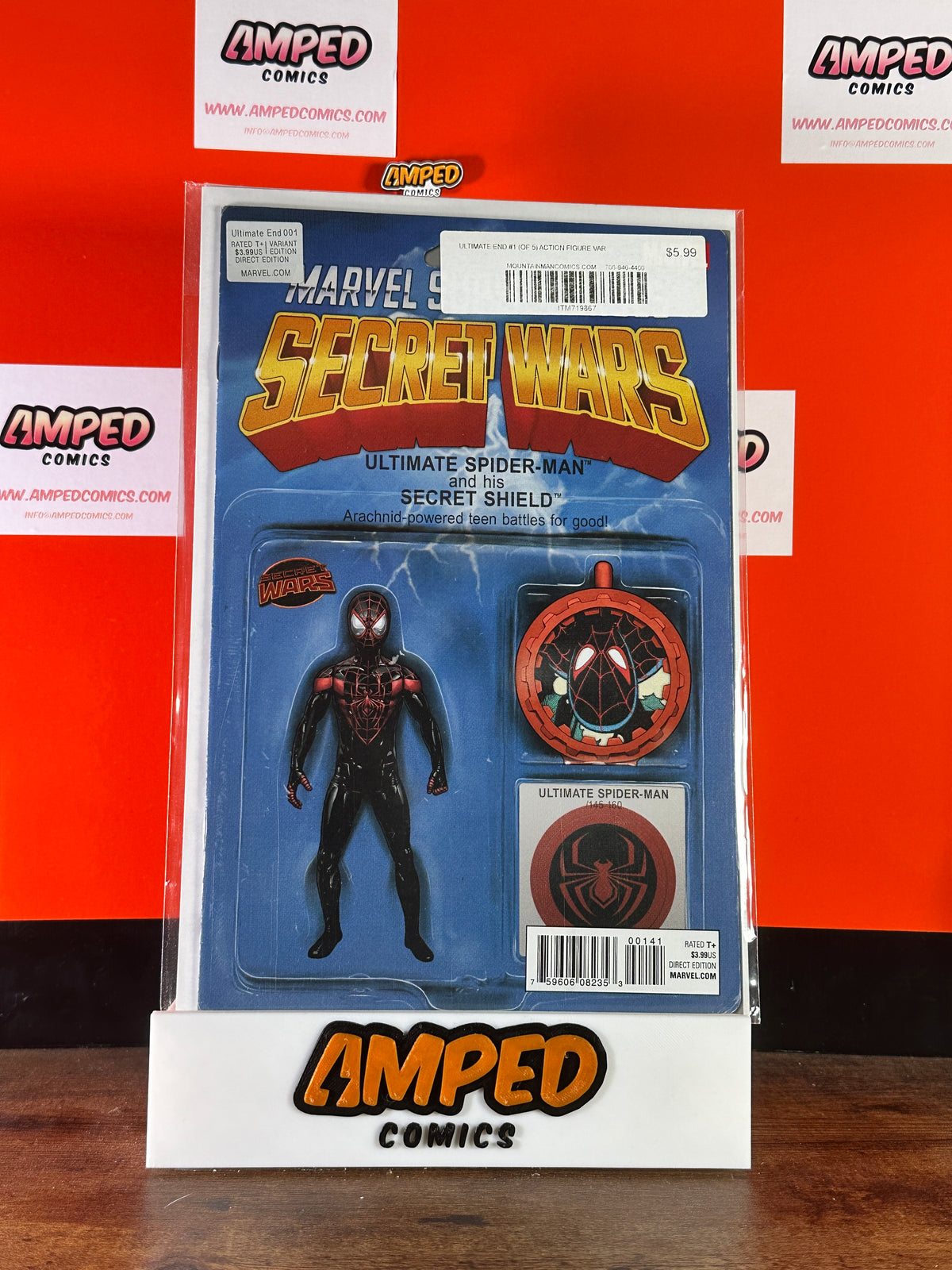 ULTIMATE END #1 Marvel Secret Wars: Action Figure Variant Direct Ed