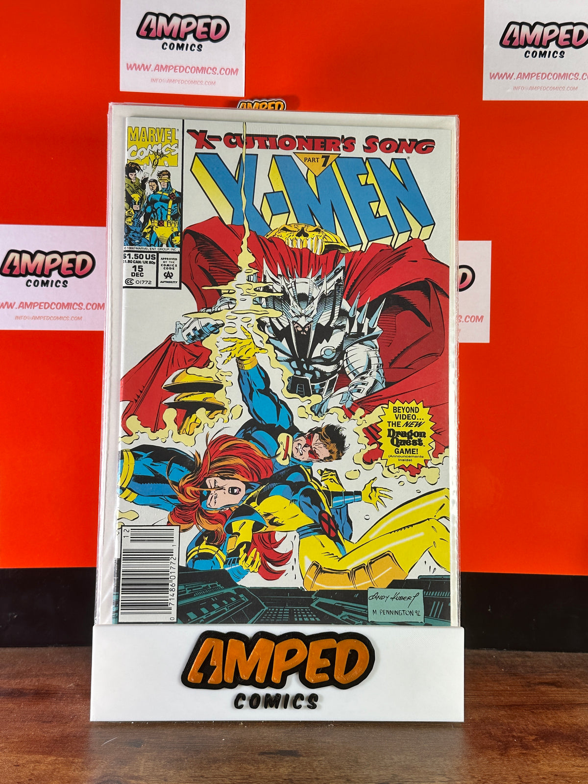 X-Men #15 Marvel Comics 1992 X-Cutioner's Song Part 7