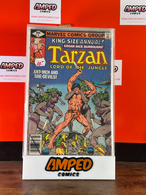 Tarzan Lord of the Jungle King-Size Annual #3 Marvel Comics LOW GRADE