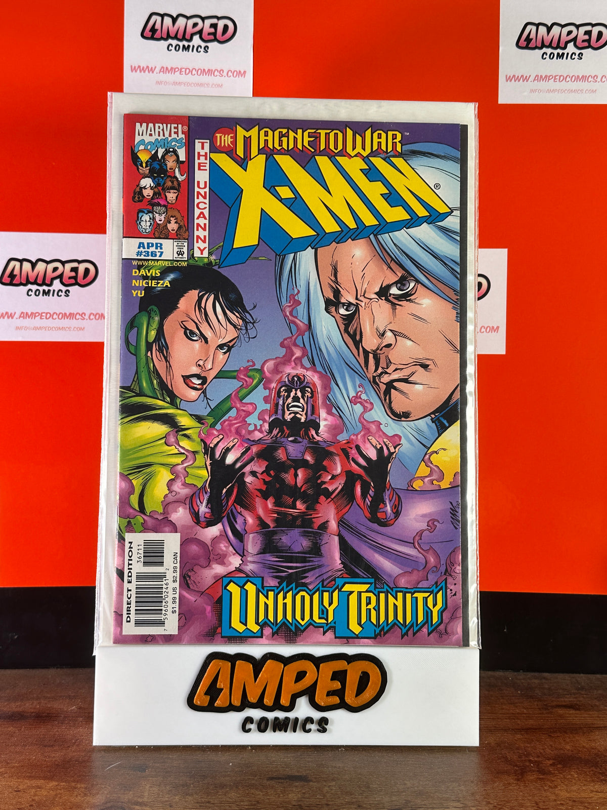 The Uncanny X-Men #367 Marvel Comics 1999 Unholy Trinity