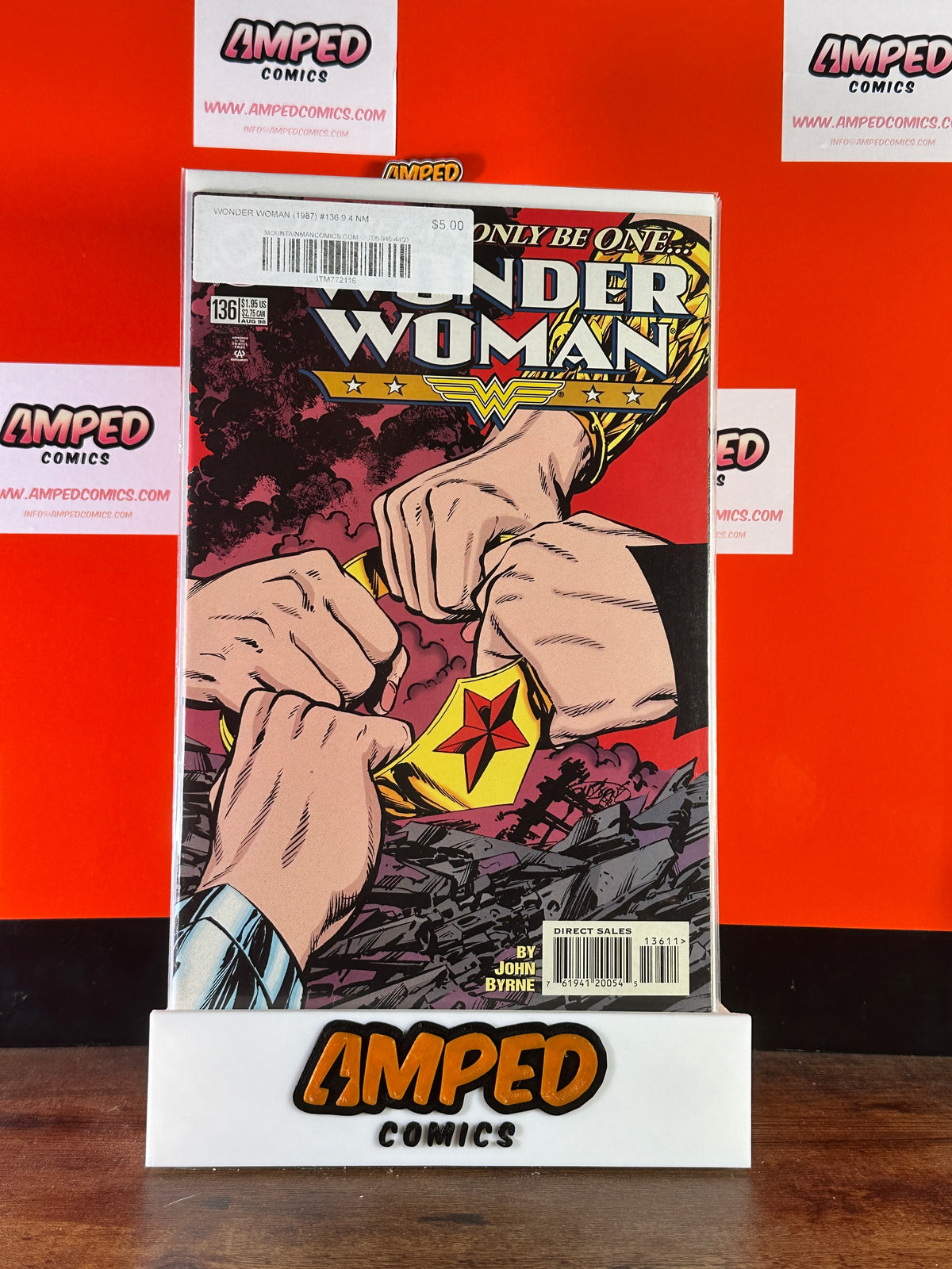 Wonder Woman #136 DC Comics 1998 John Byrne