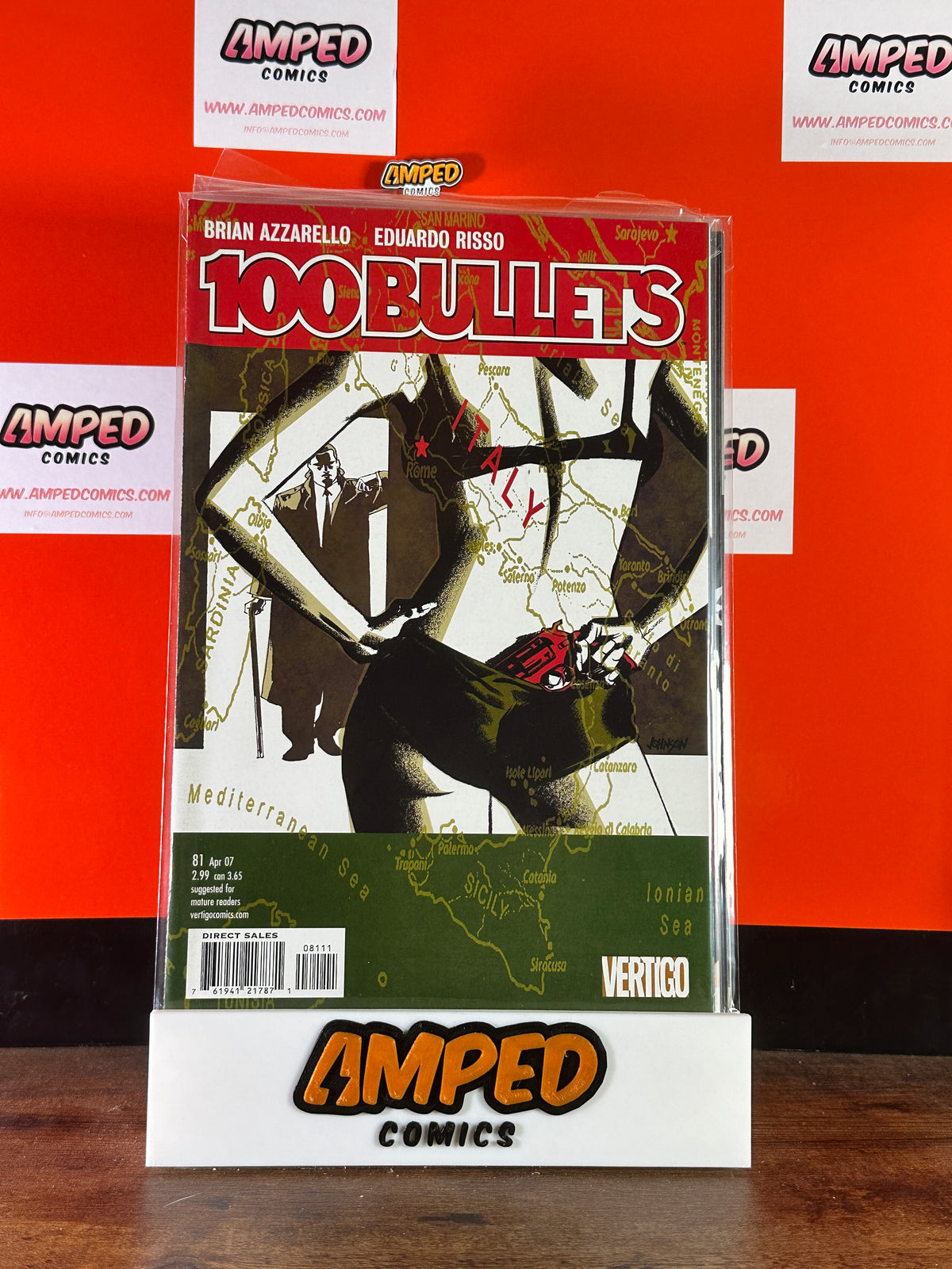 100 Bullets #81 Vertigo Comics (April 2007) Azzarello Risso