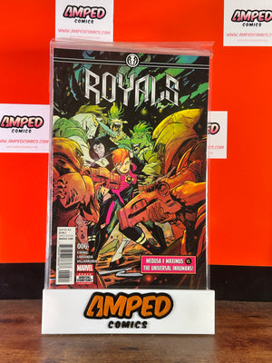 Royals #6 Marvel Comics (2018) Medusa & Maximus vs Universal Inhumans