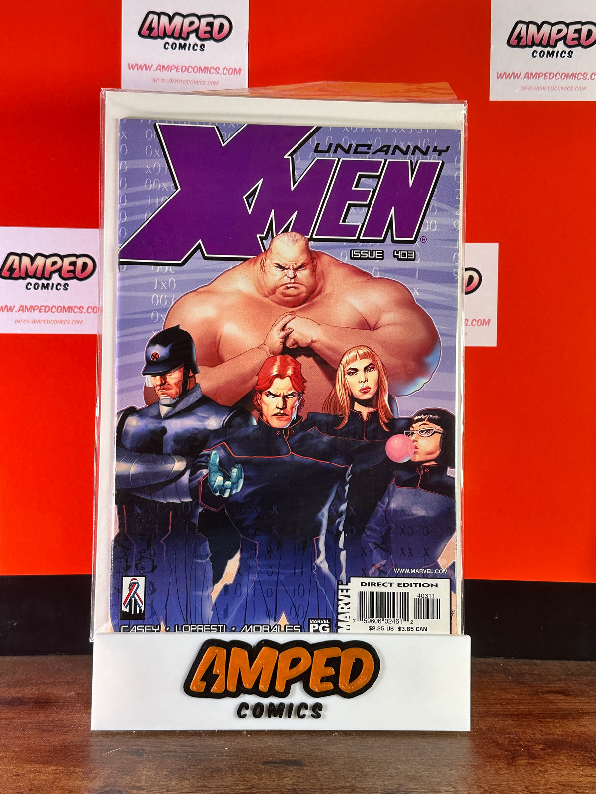 Uncanny X-Men #403 Marvel Comics Direct Edition