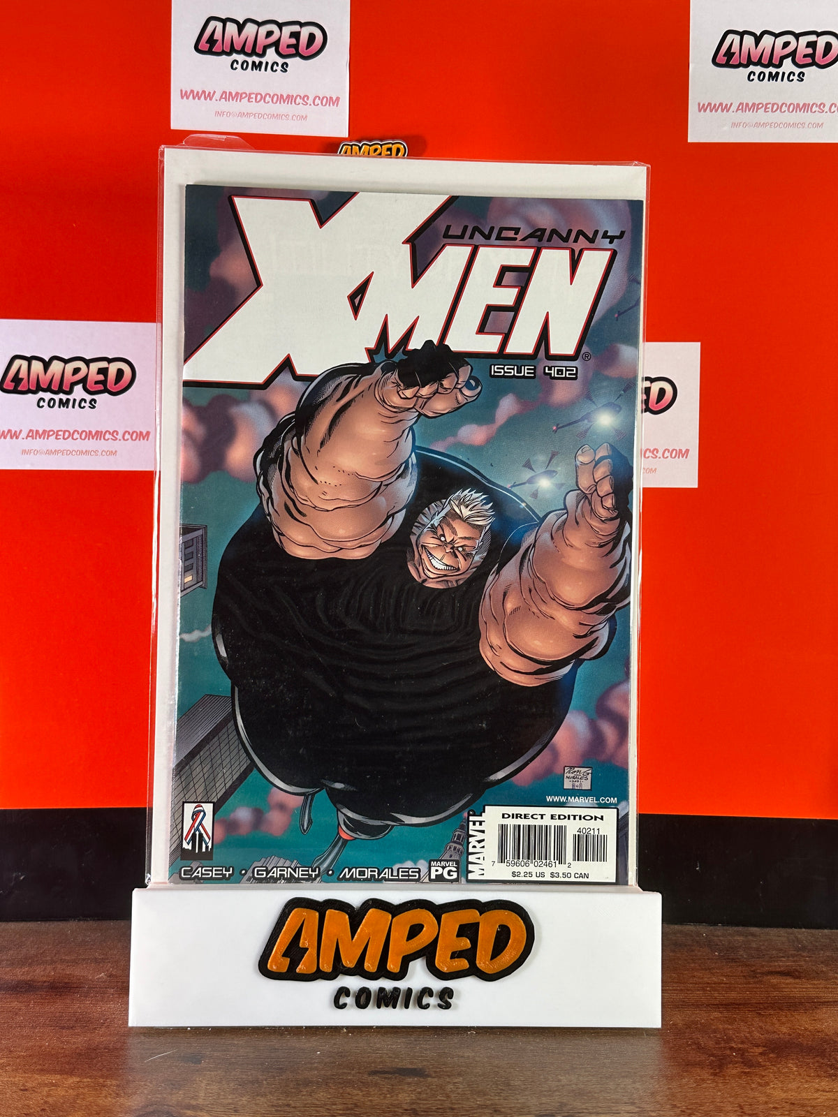 Uncanny X-Men #402 Marvel Comics Direct Edition