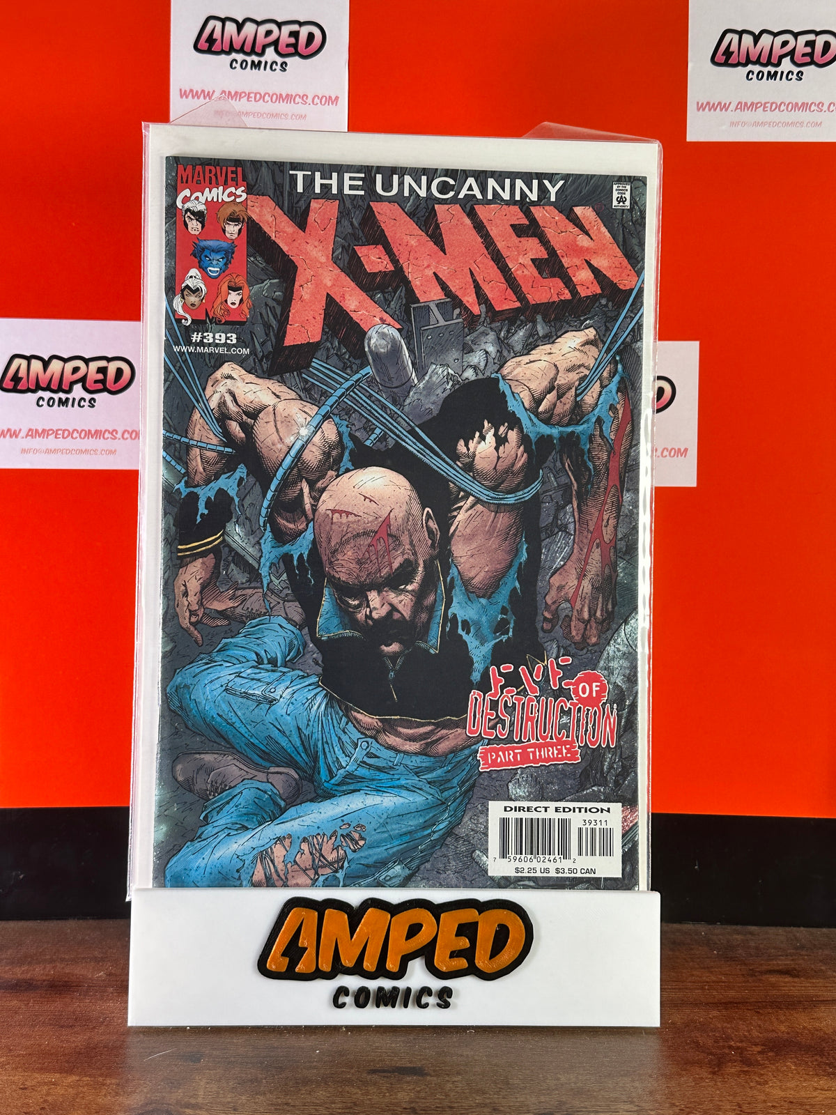 The Uncanny X-Men #393 Marvel Comics Direct Edition