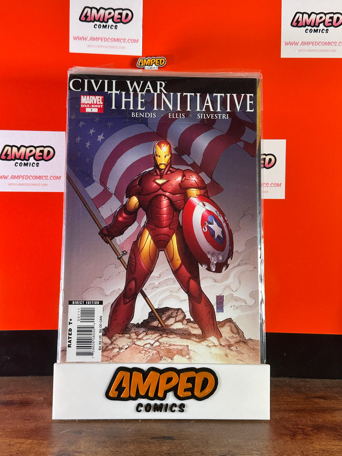 Civil War: The Initiative #1 Marvel One-Shot (2007) Direct Edition