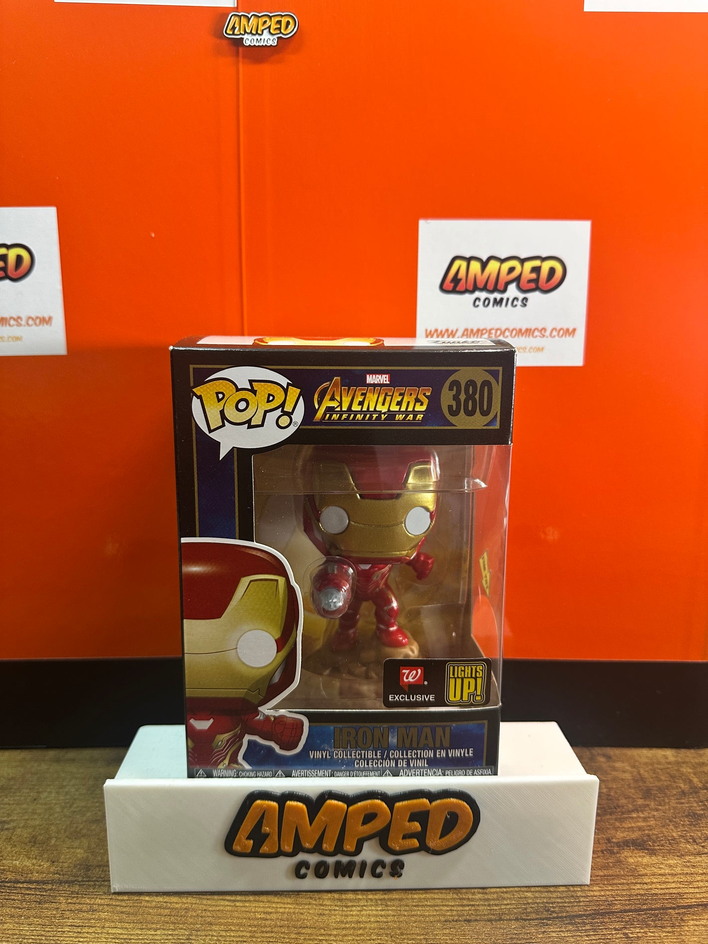 Funko Pop Marvel Avengers Iron Man 380 Light-Up Exclusive