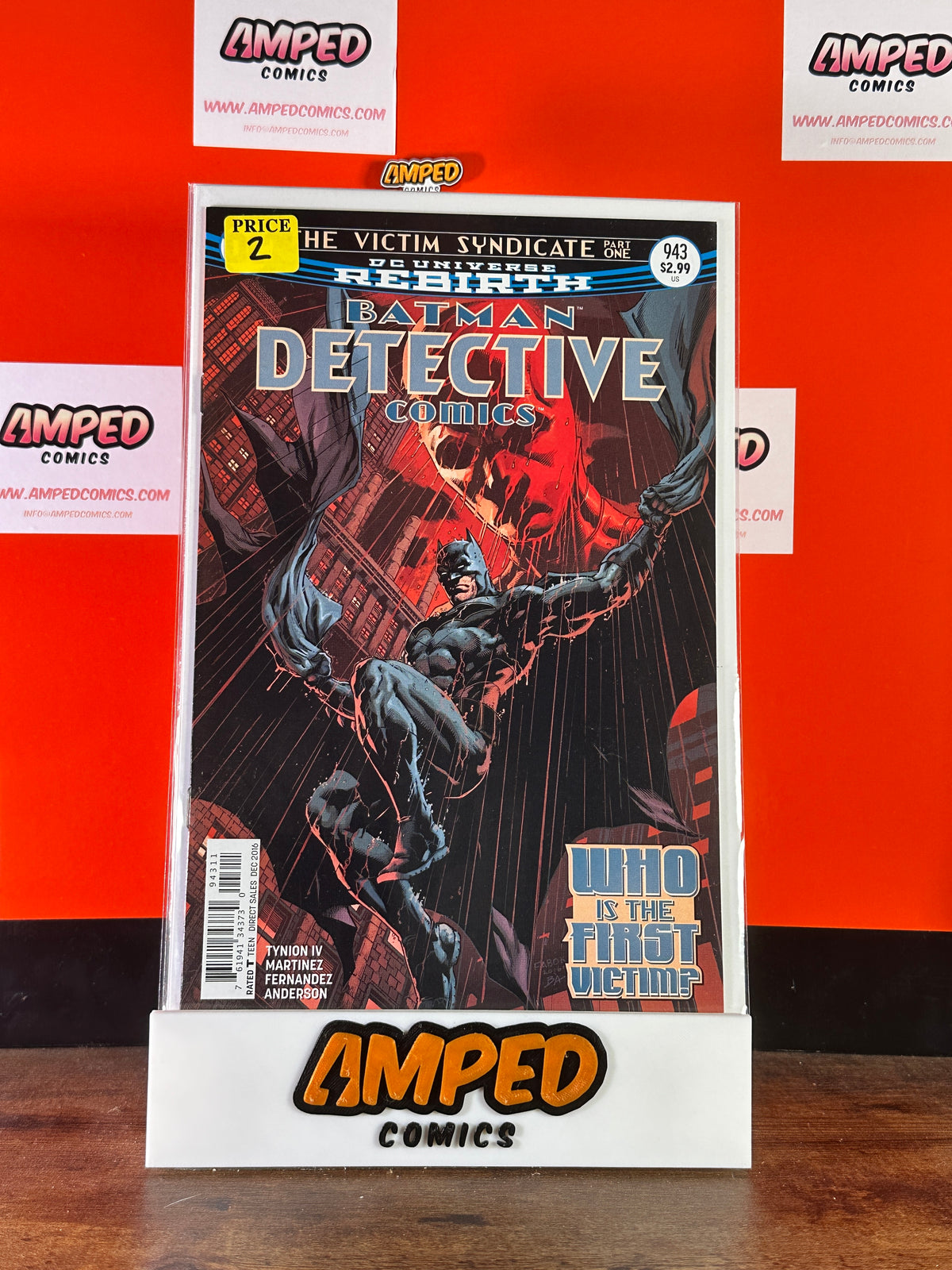 Detective Comics #943 DC Comics 2016 Universe Rebirth