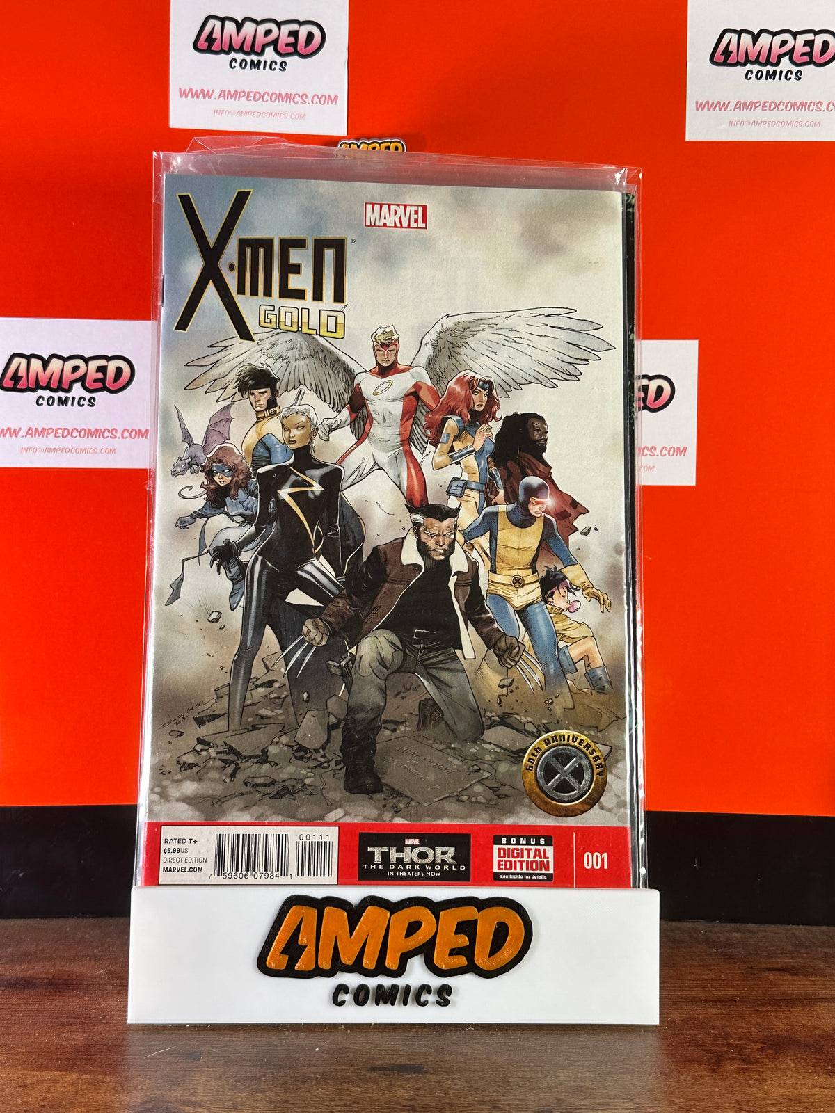X-Men Gold #1 Marvel Comics 50th Anniversary Bonus Digital Edition