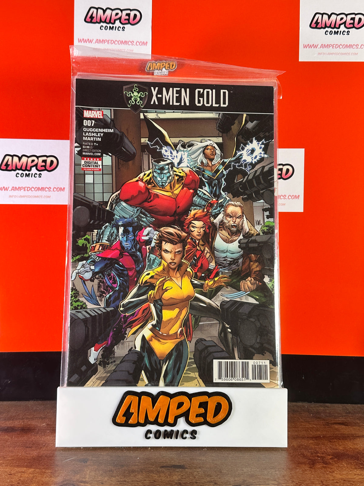 X-Men: Gold #7 (2017) Marvel Comics Marc Guggenheim