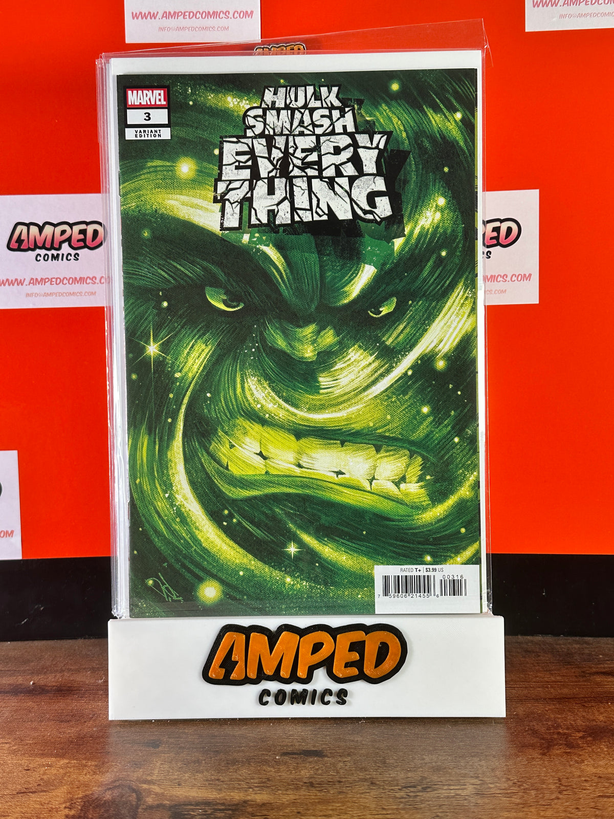 Hulk: Smash Everything #3 (2026) Marvel Comics 1:25 Mike Del Mundo Variant