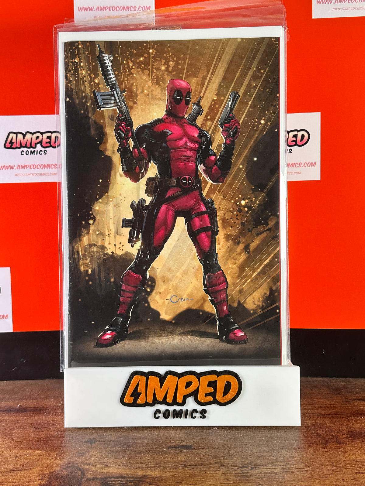 Wade Wilson Deadpool #1 Clayton Crain Virgin 1:50 Ratio Incentive Marvel