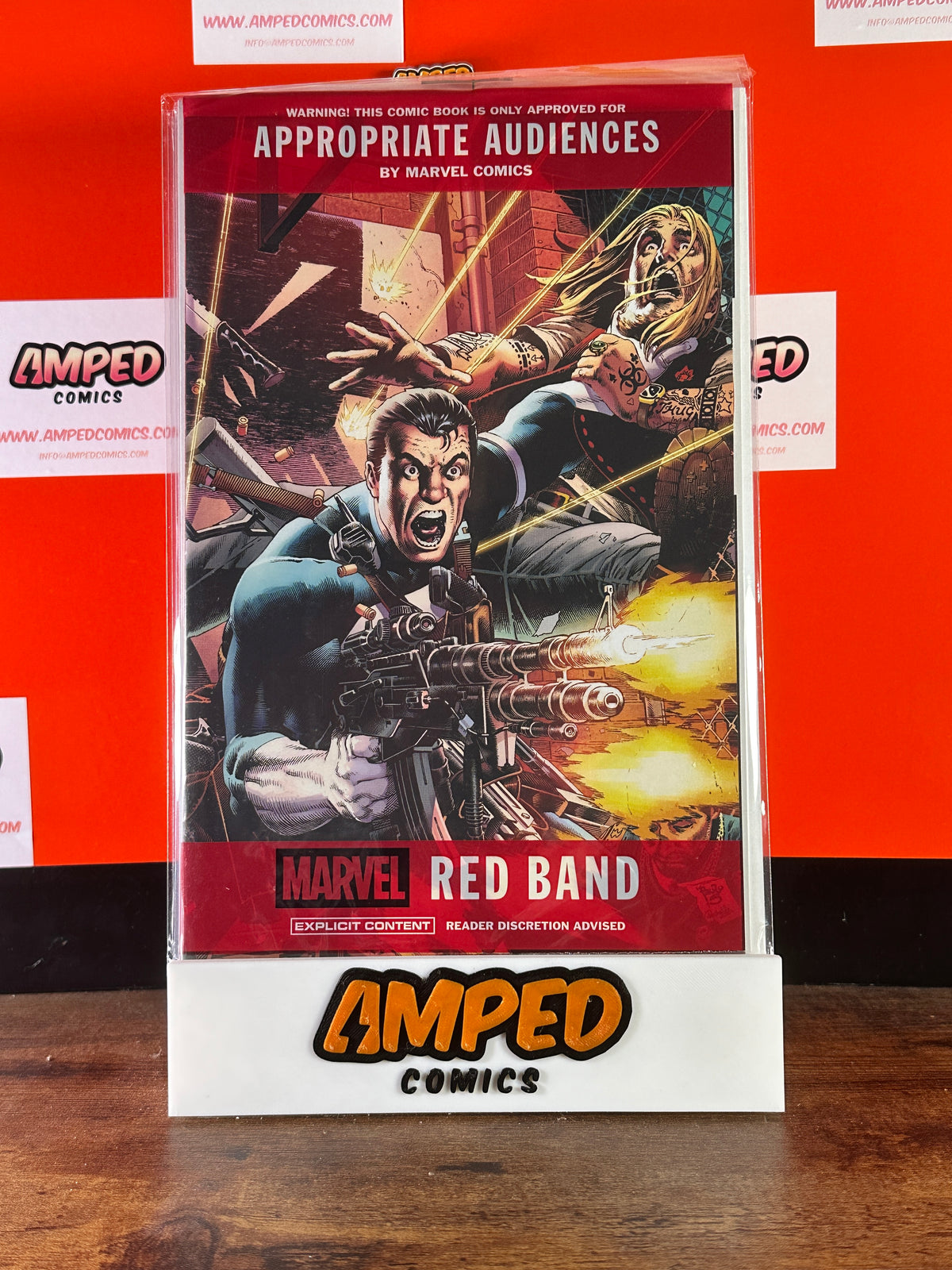 Punisher Red Band #2 2nd Print 1:25 Siqueira Virgin Variant Marvel 2025 SEALED