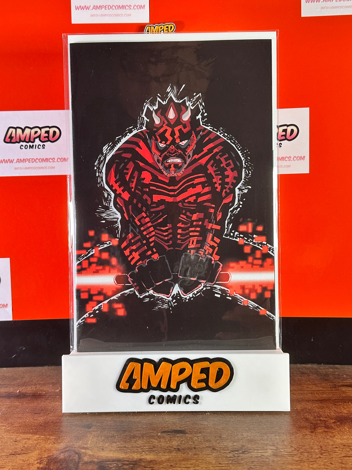 Star Wars Darth Maul Black White & Red #1 Frank Miller Virgin 1:100 Variant